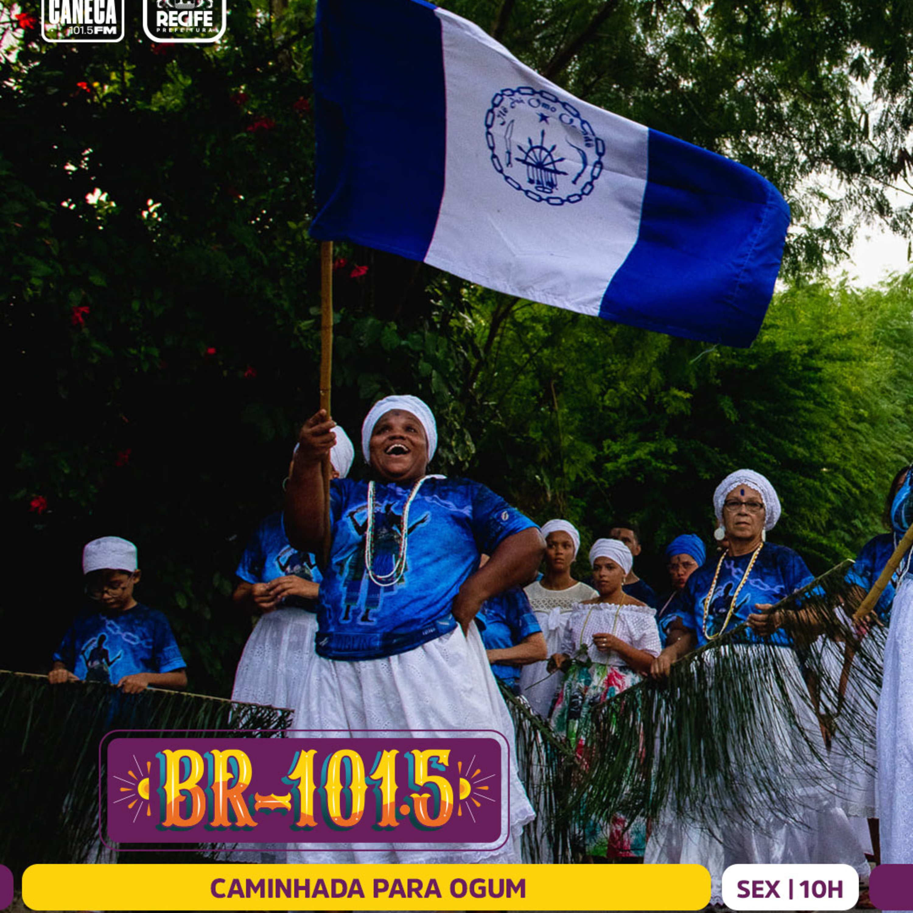 BR-101.5 | Caminhada para Ogum em Paulista, com Sacerdotes do terreiro Ilê Asé Omo Ogundê episode artwork