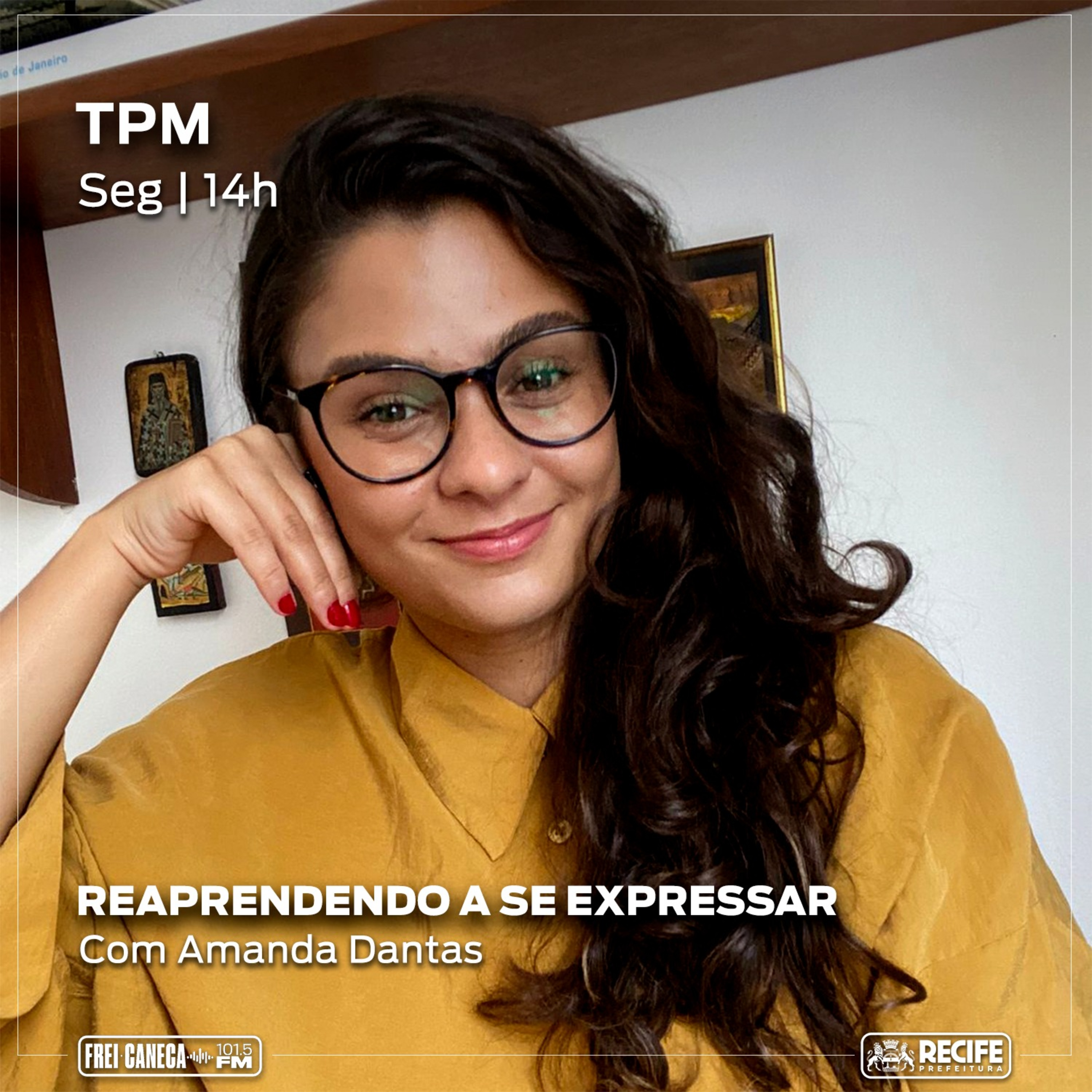 TPM #150 - Reaprendendo a se expressar, com Amanda Dantas (psicóloga) episode artwork