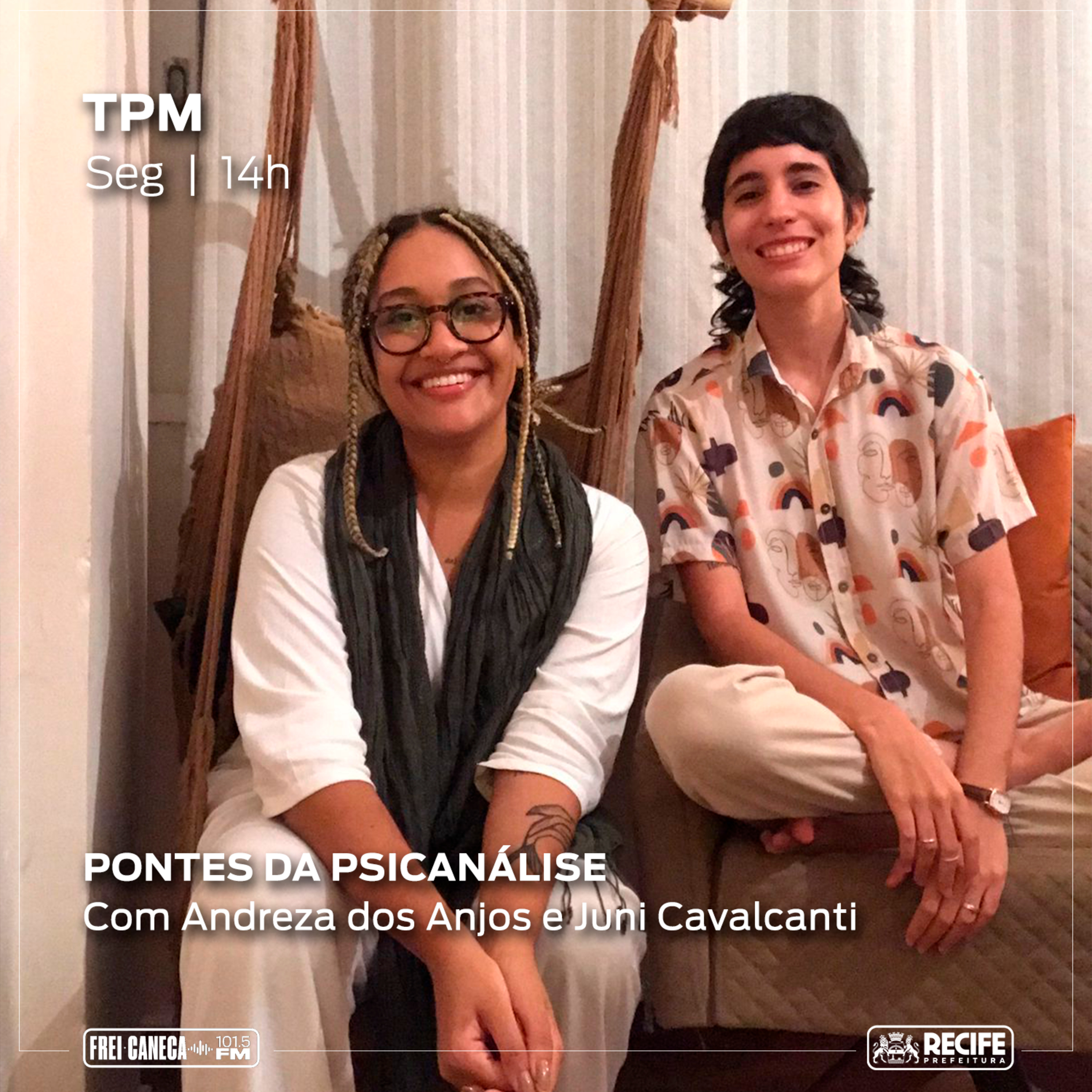 TPM #145 - Projeto Pontes da Psicanálise, com Andreza do Anjos e Juni Cavalcanti (psicólogas) episode artwork