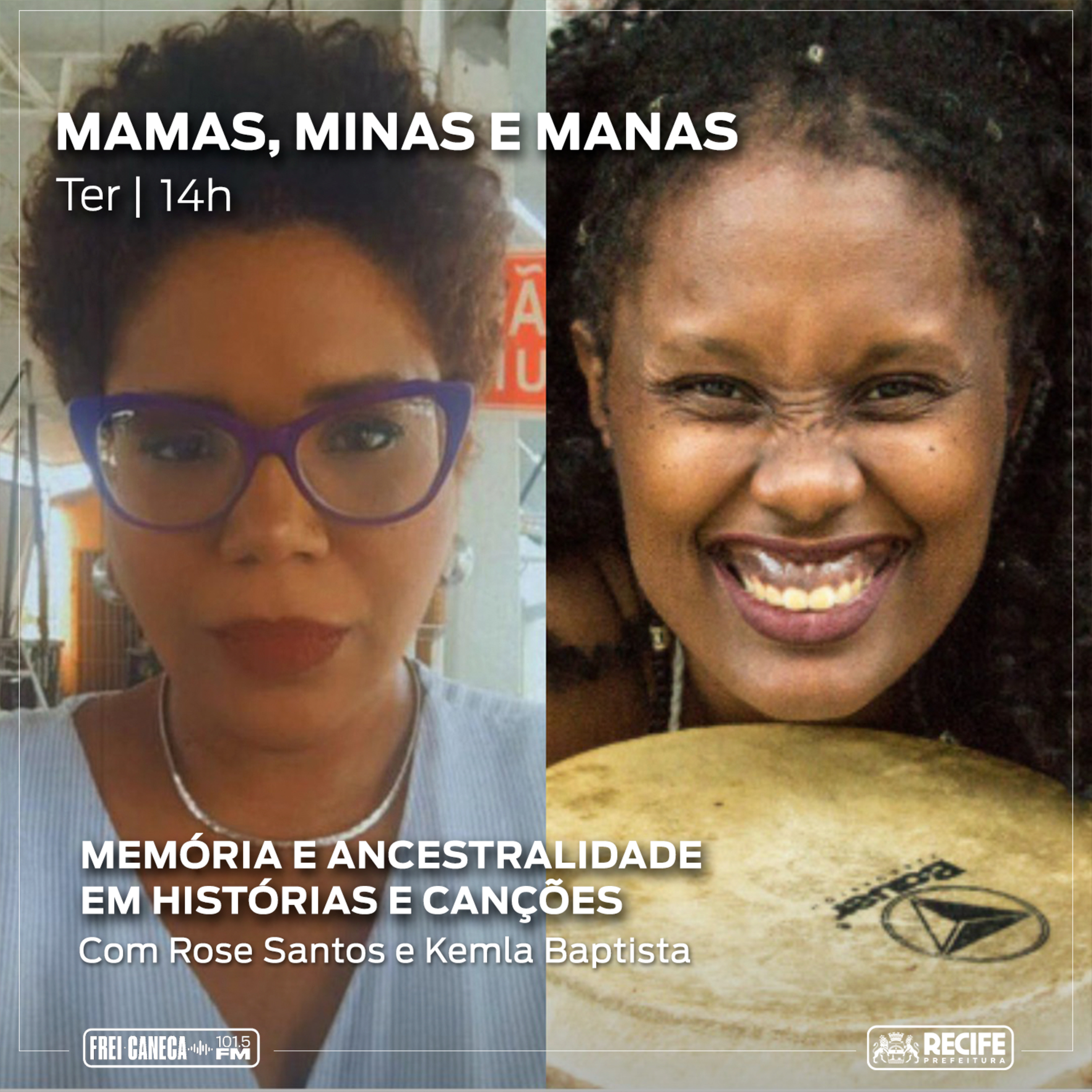 Mamas Minas e Manas - Histórias e Canções de Terreiros, com Rose Santos e Kemla Baptista | Temporada 2023 episode artwork