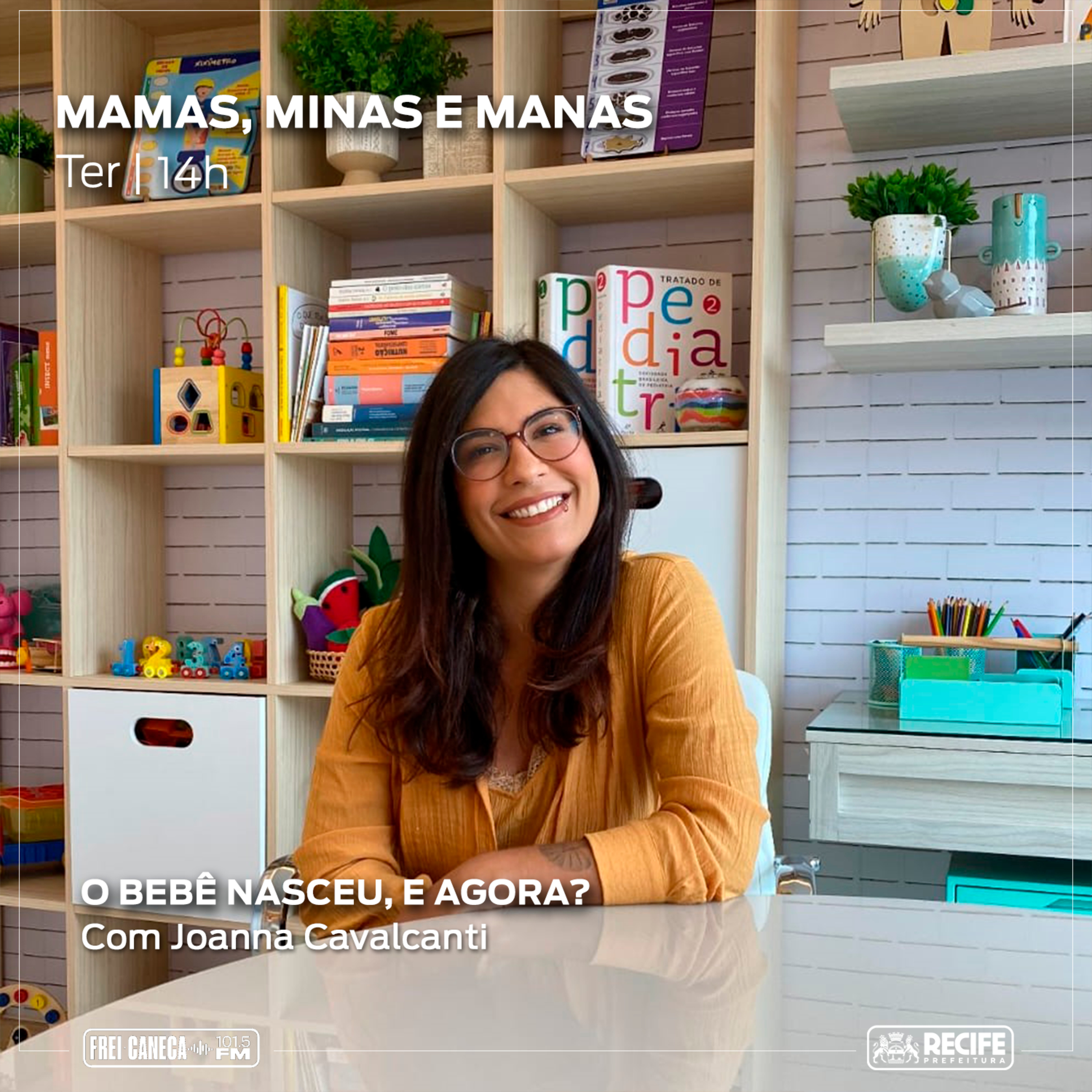 Mamas Minas e Manas - O bebê nasceu e agora? com Joana Cavalcanti | Temporada 2023 episode artwork
