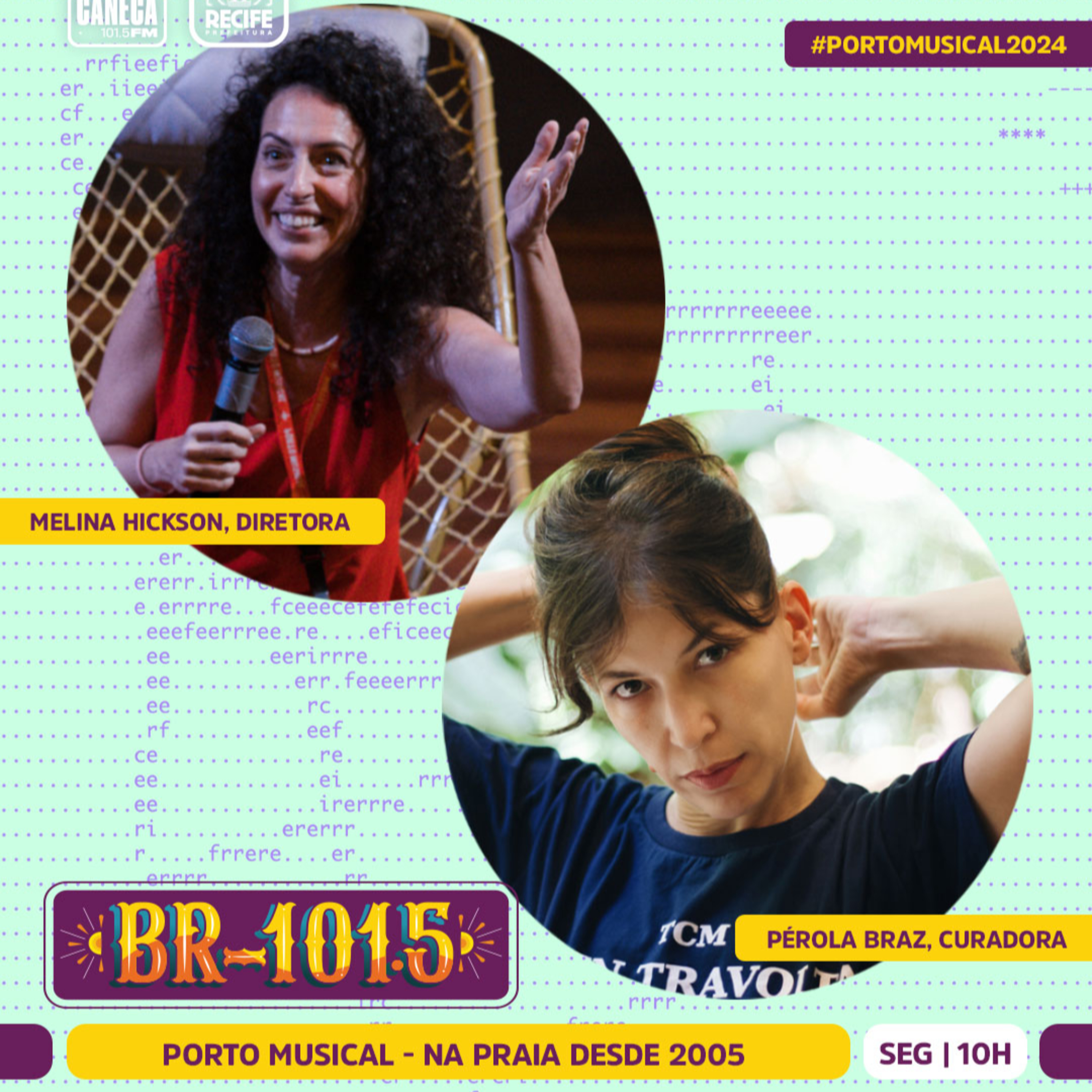 BR-101.5 | Porto Musical - Na Praia Desde 2005, com Melina Hickson e Pérola Braz episode artwork