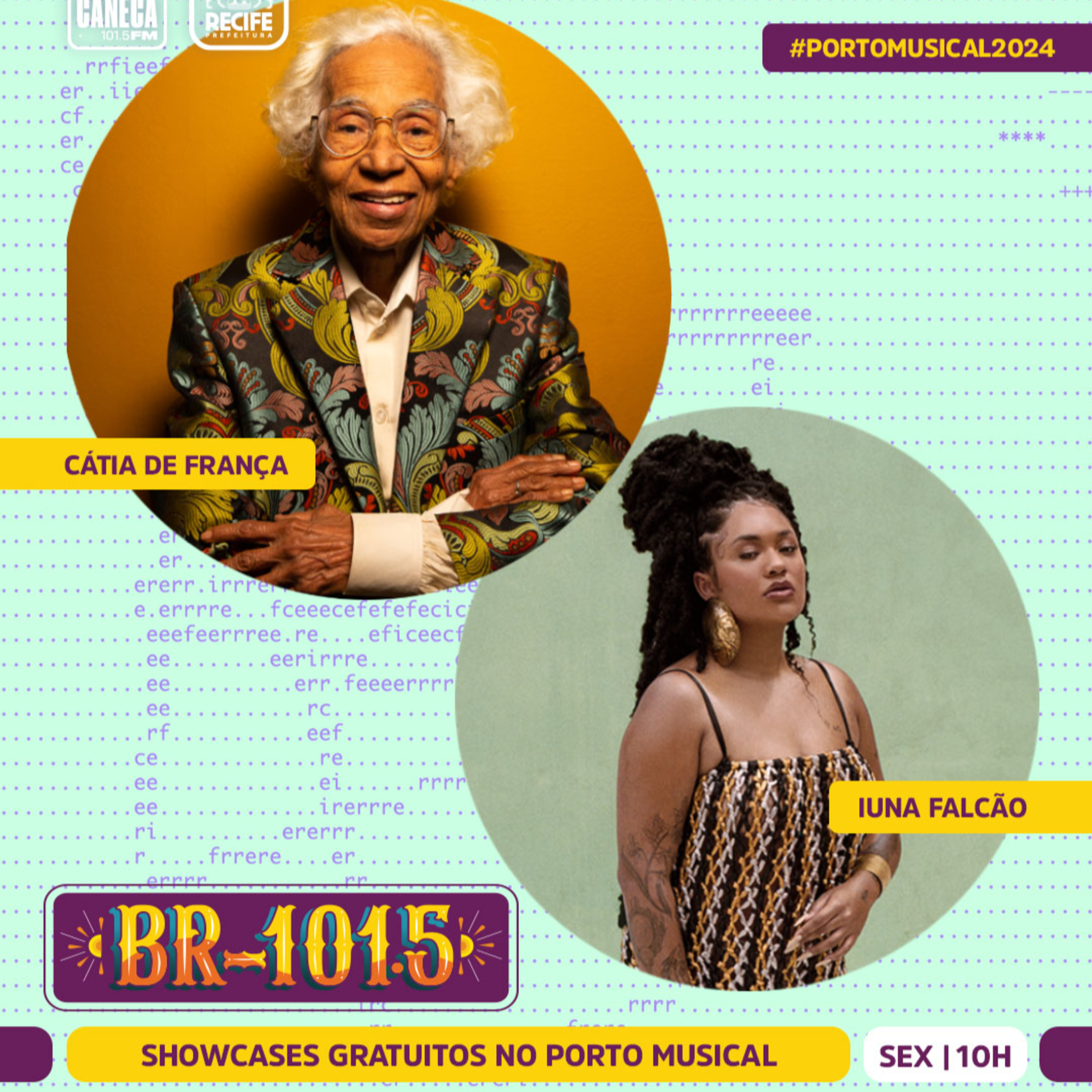 BR-101.5 | Showcases gratuitos no Porto Musical, com Cátia de França episode artwork