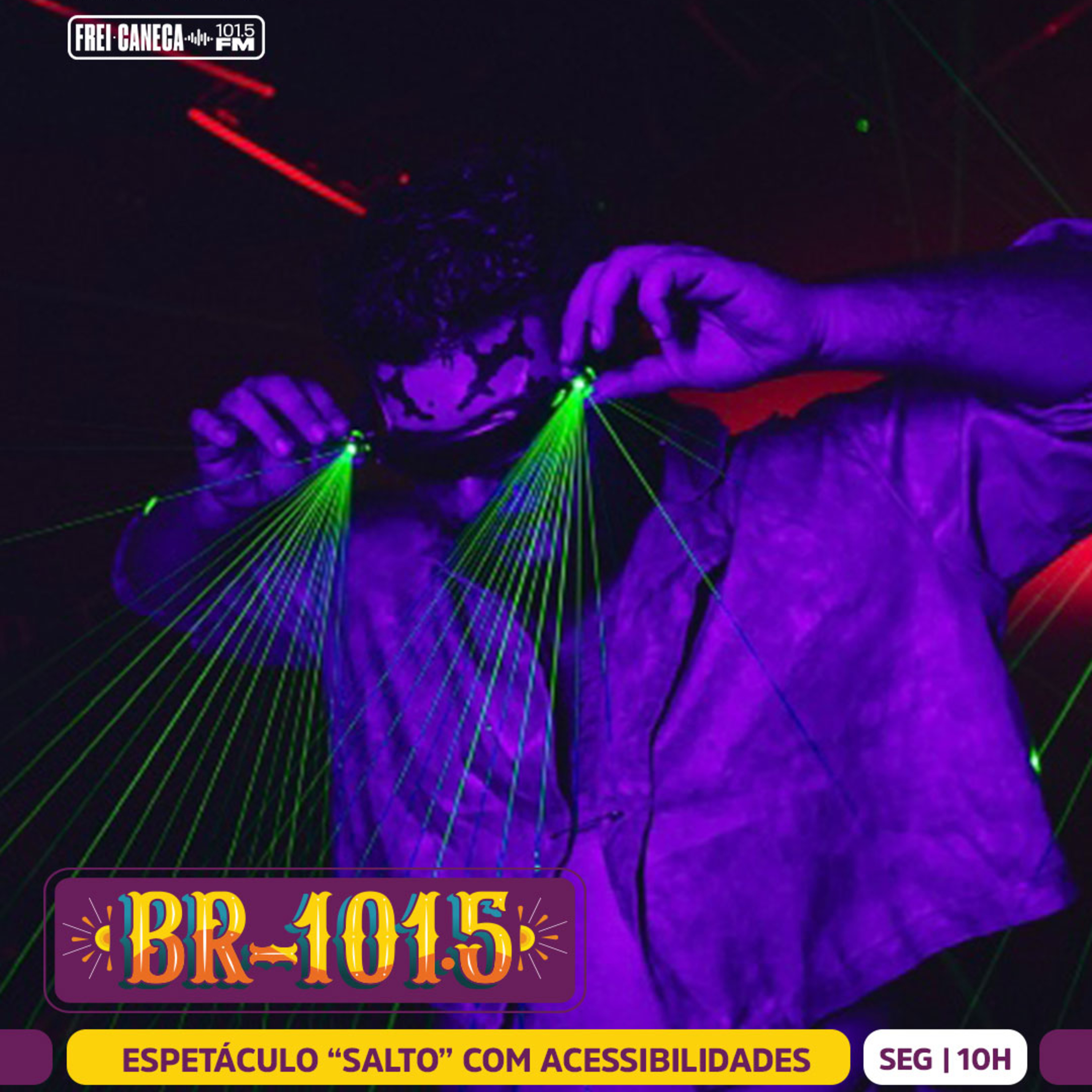 BR-101.5 | Bote de Teatro: Espetáculo "Salto" Acessibilidades com Pedro Toscano  episode artwork