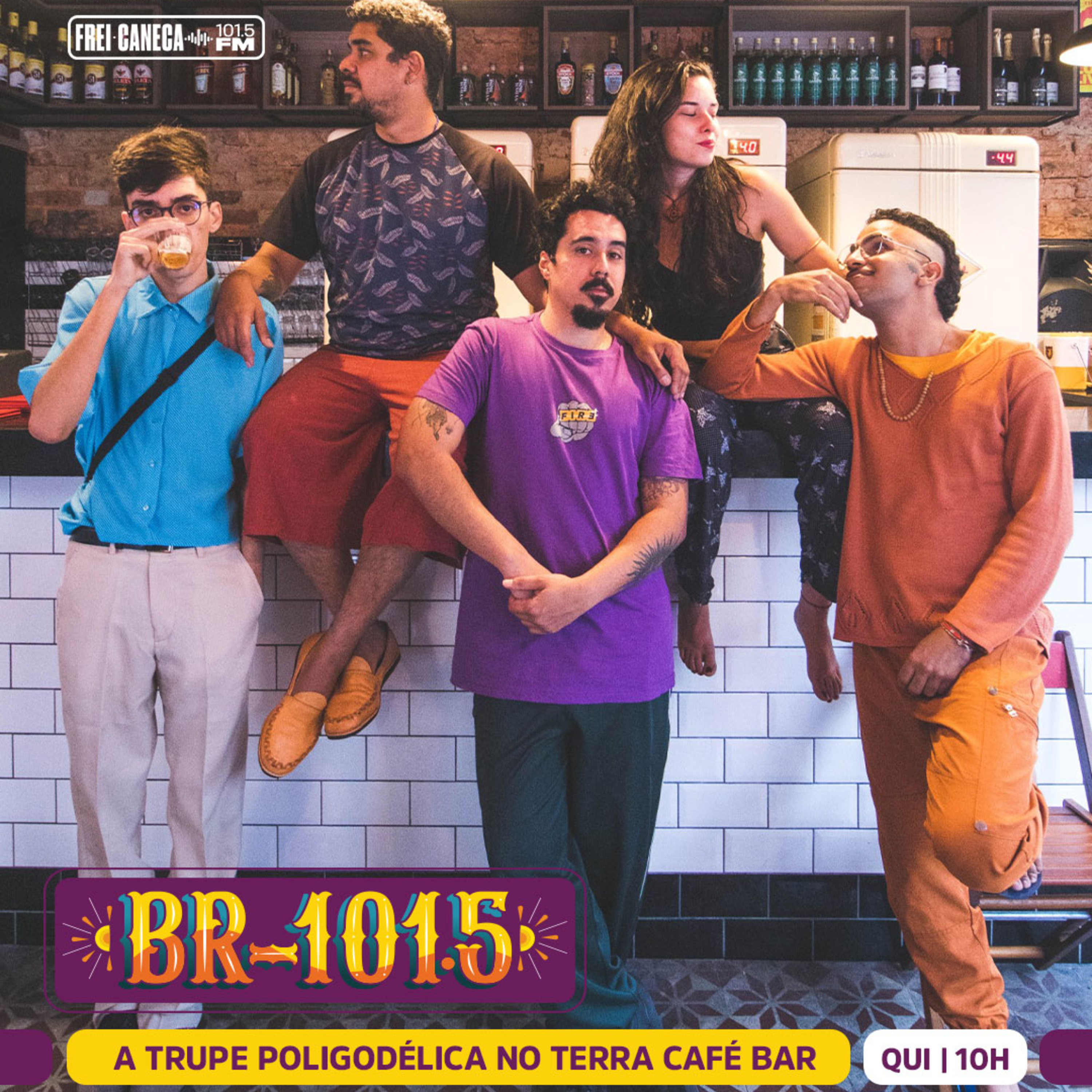 BR-101.5 | A Trupe Poligodelica no Terra Café Bar com Fatel, Victória Duarte e Fellipe Melo episode artwork
