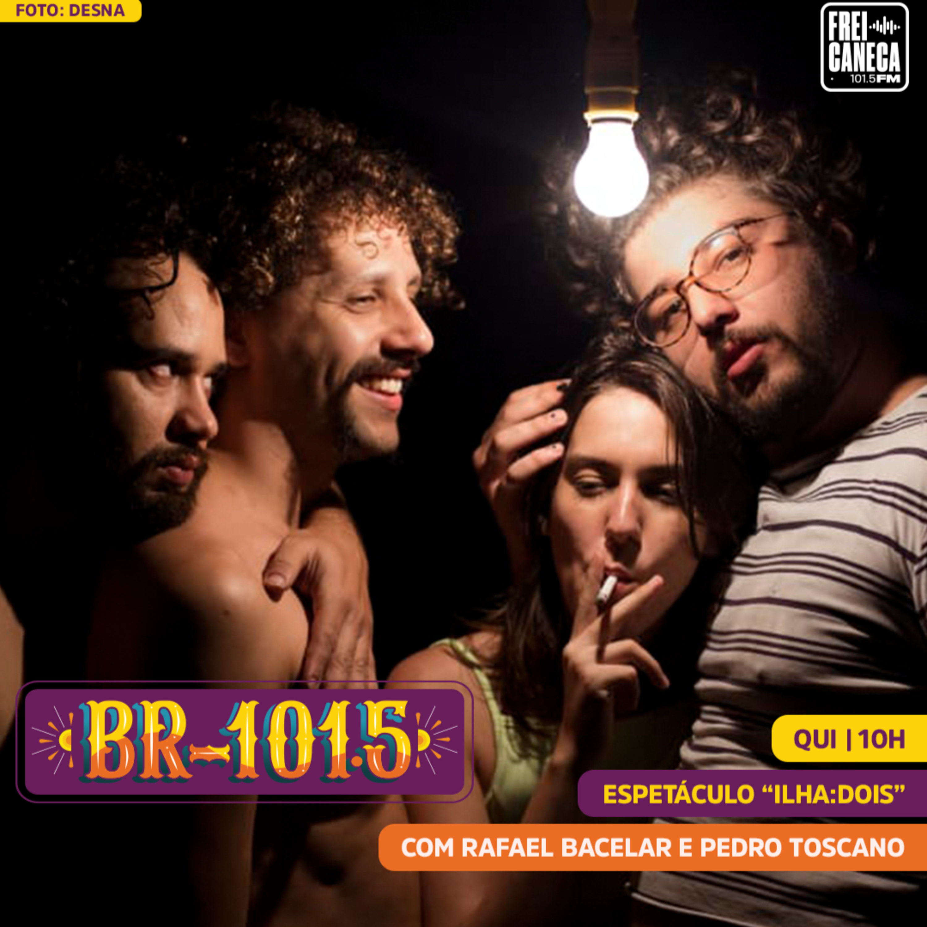 BR-101.5 | Bote de Teatro: Espetáculo "Ilha:Dois" na Praça do Sebo episode artwork