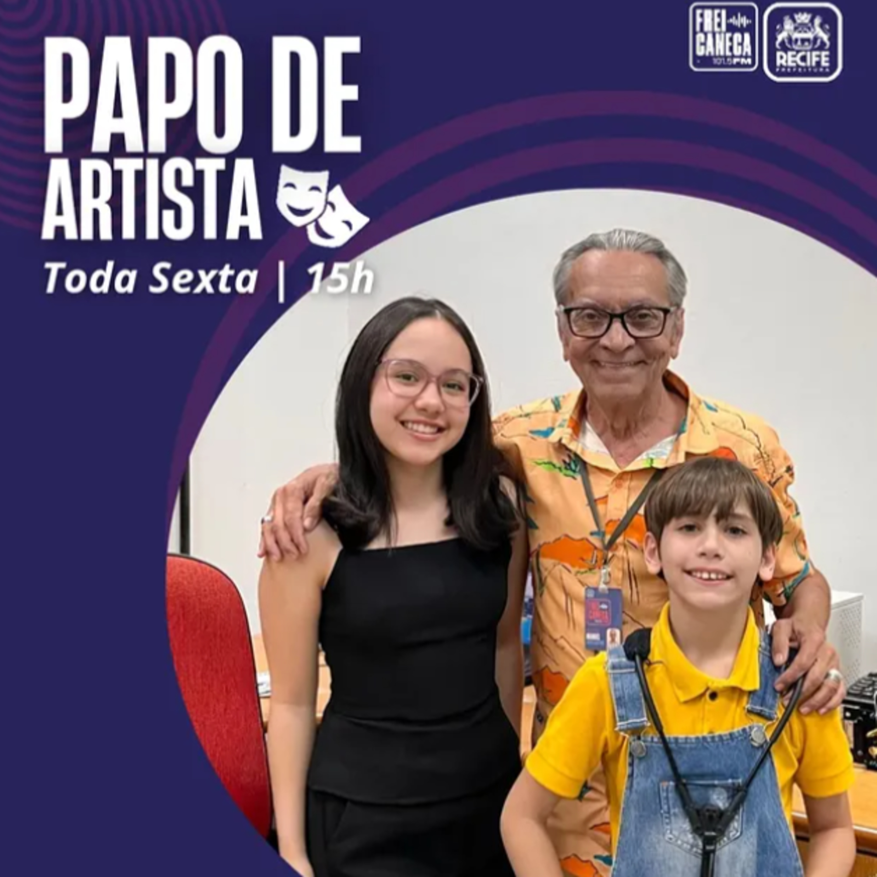 Papo de Artista, com Laura Lustosa e Raul Lopes #Temporada2025 episode artwork