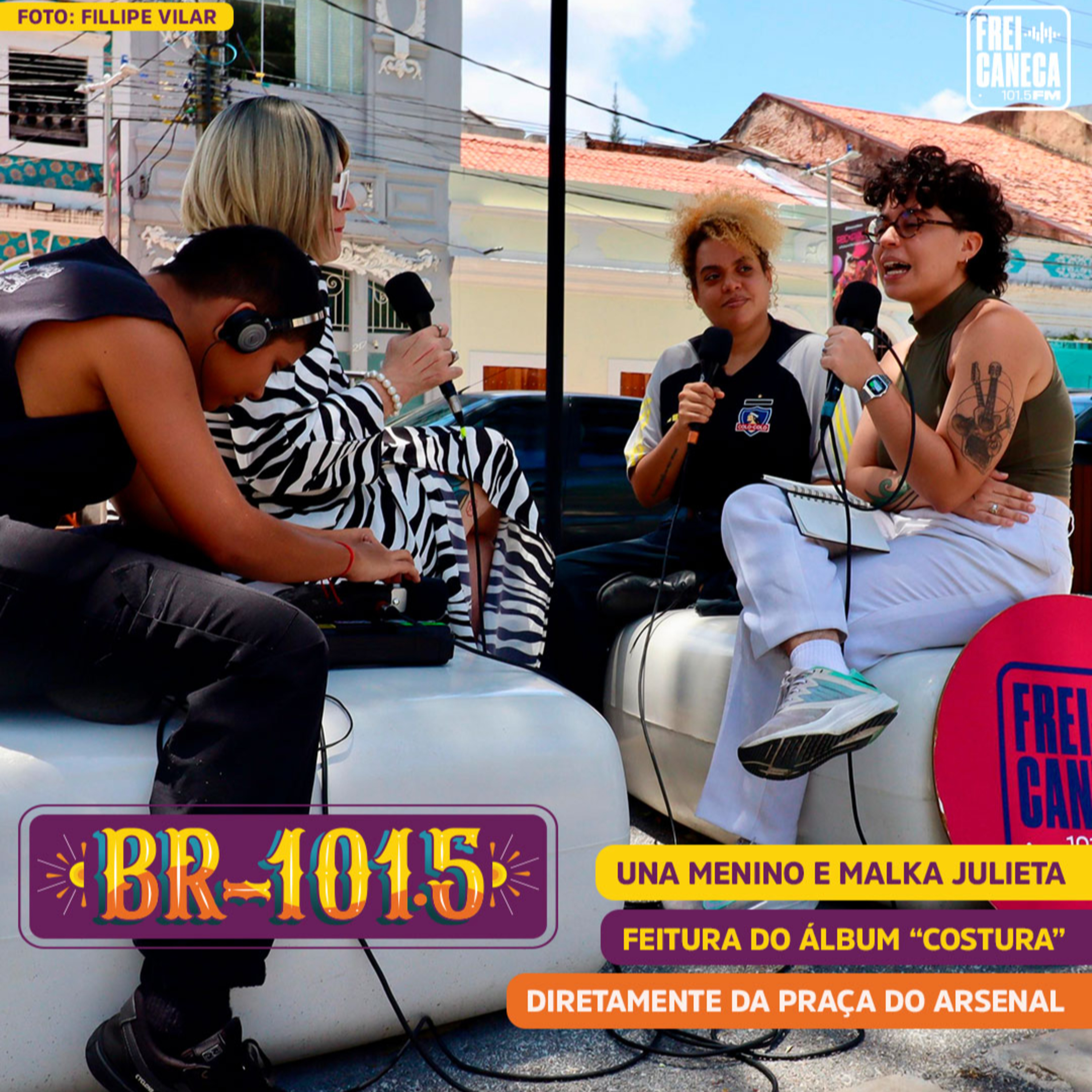 BR-101.5 | Una Menino e Malka Julieta: feitura do álbum "Costura" episode artwork
