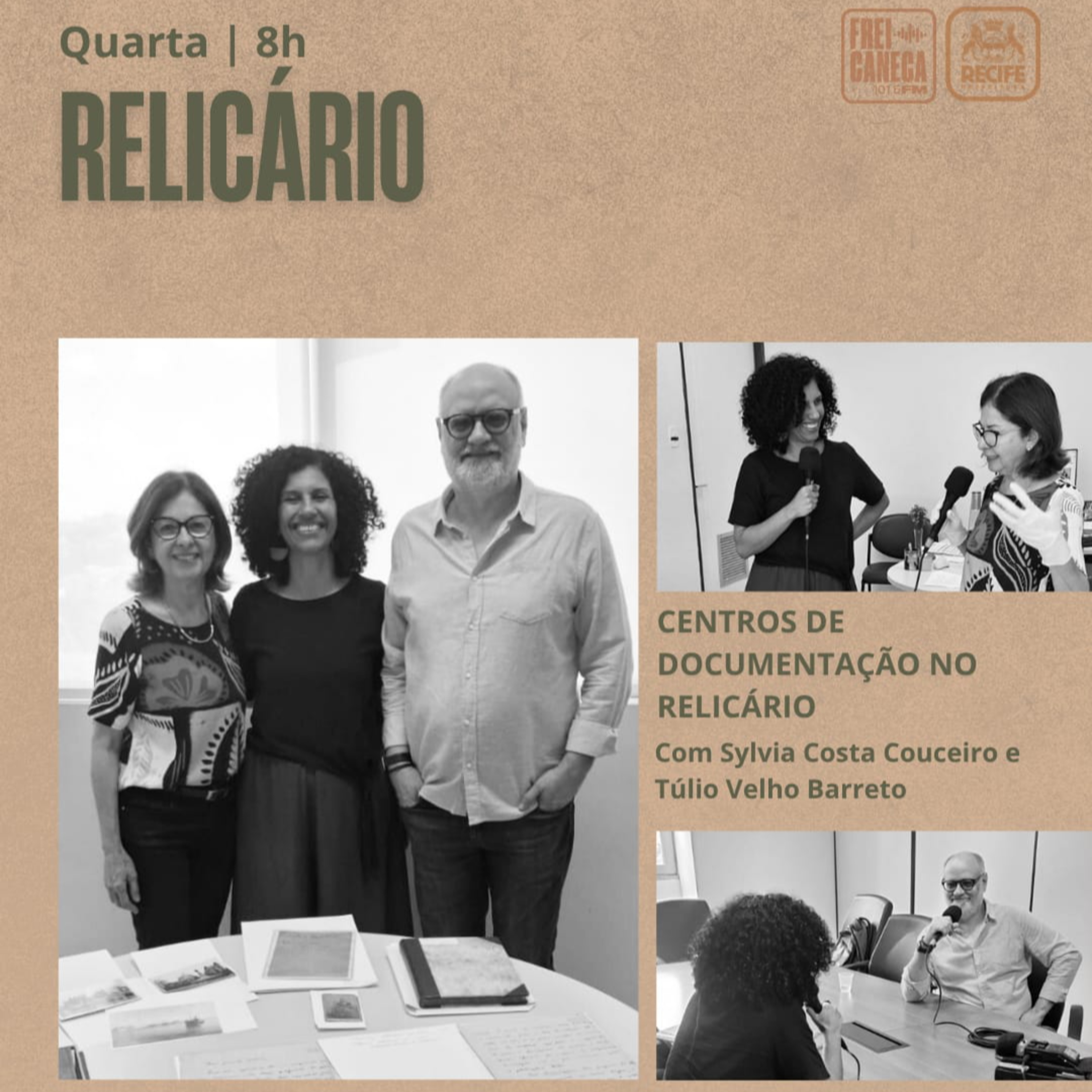 Relicário | Centros de Documentação - Fundaj / CEIBRA, com Sylvia Costa Couceiro e Túlio Velho Barreto.  episode artwork