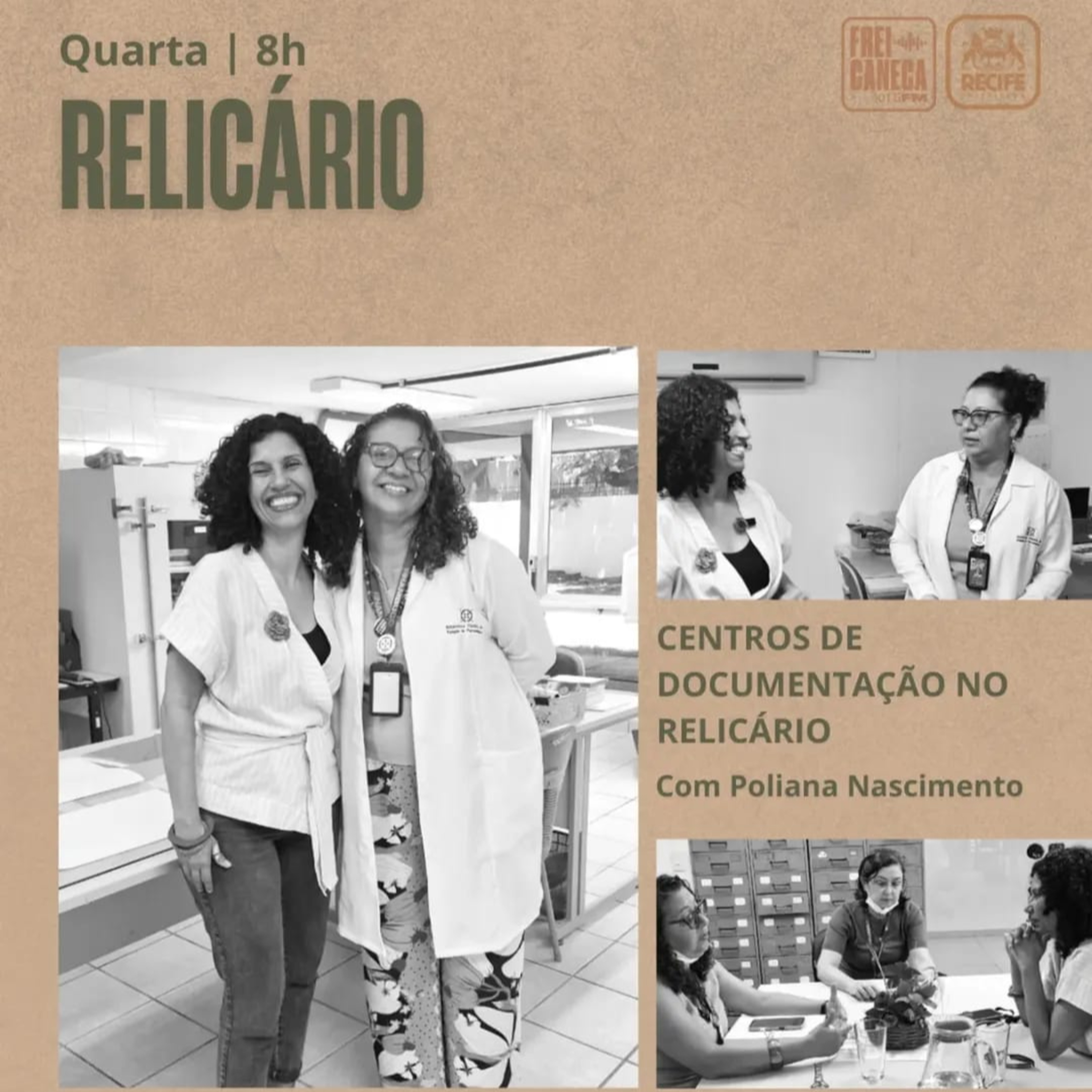 Relicário | Centros de Documentação - Biblioteca Pública do Estado de Pernambuco, com Poliana Nascimento episode artwork