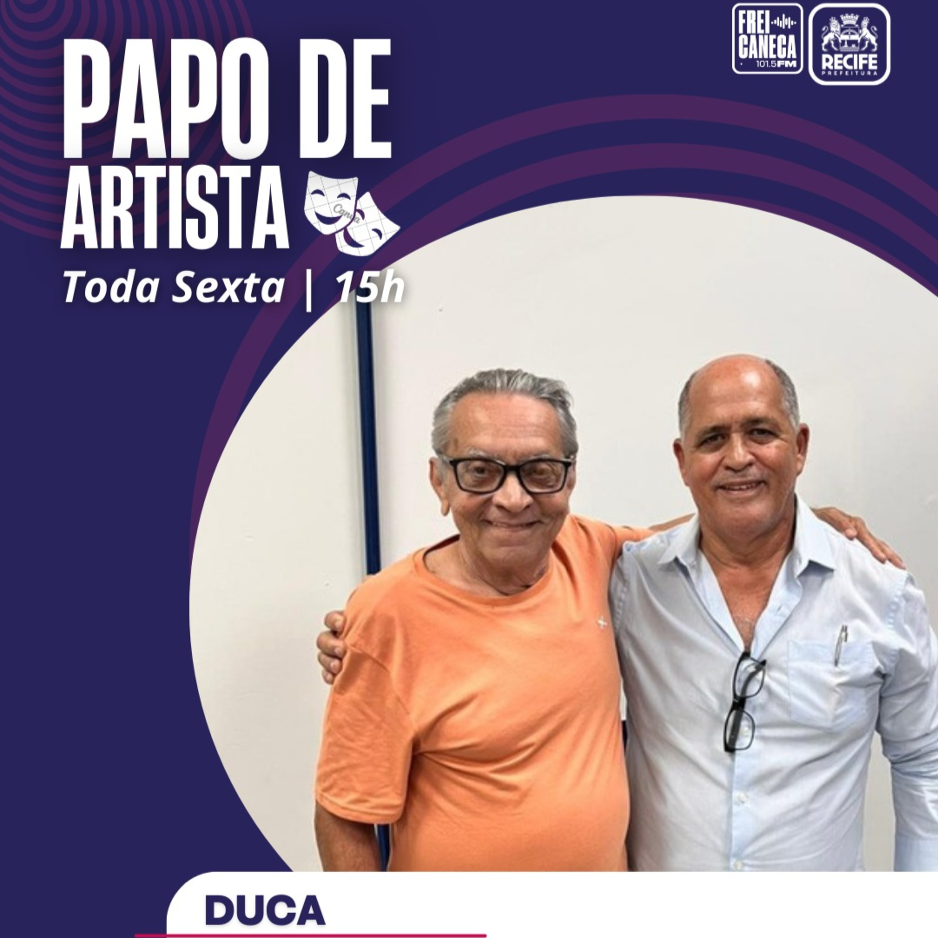 Papo de Artista 02/2026 | com Duca, presidente do Madeira do Rosarinho episode artwork