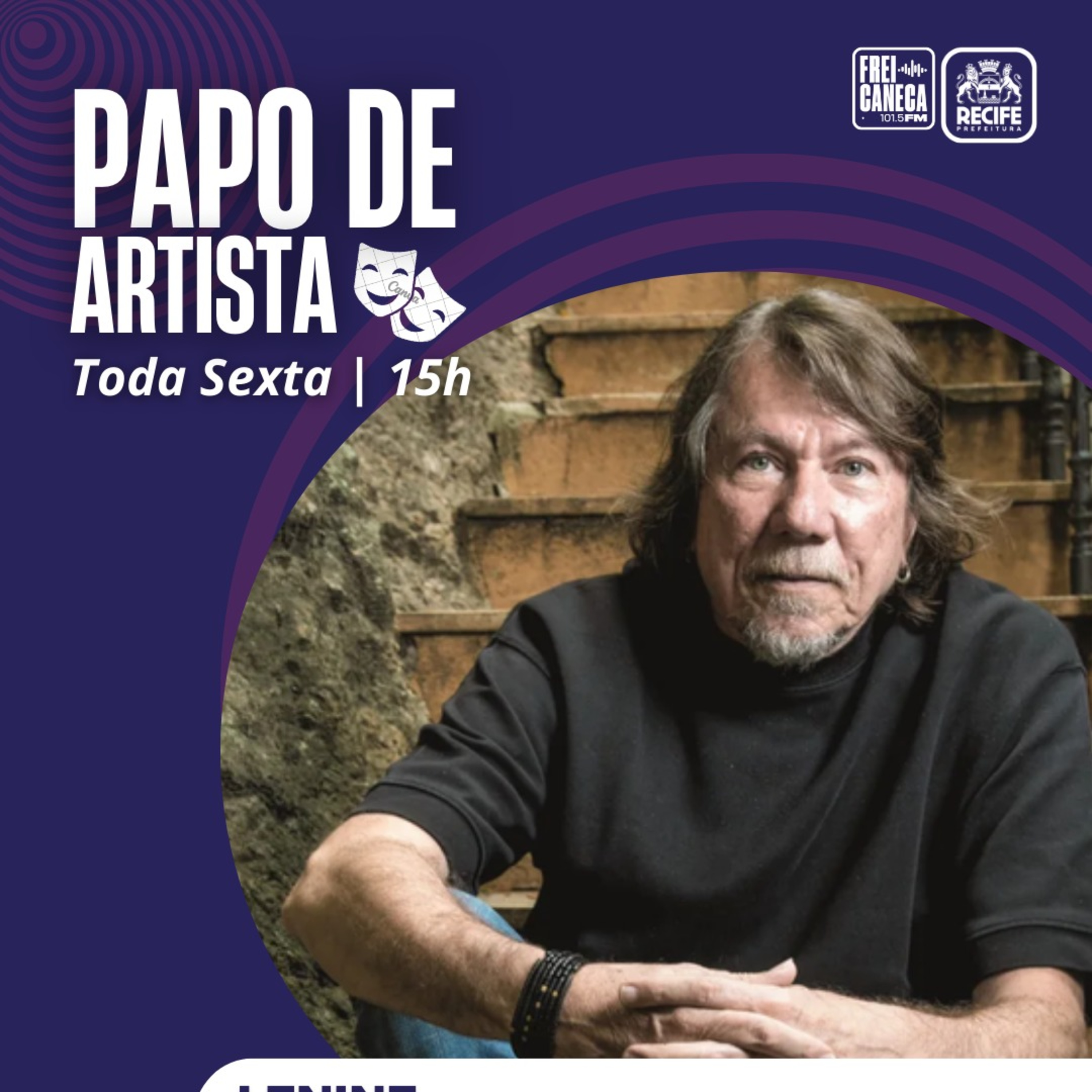 Papo de Artista 03/2026 | com Lenine episode artwork