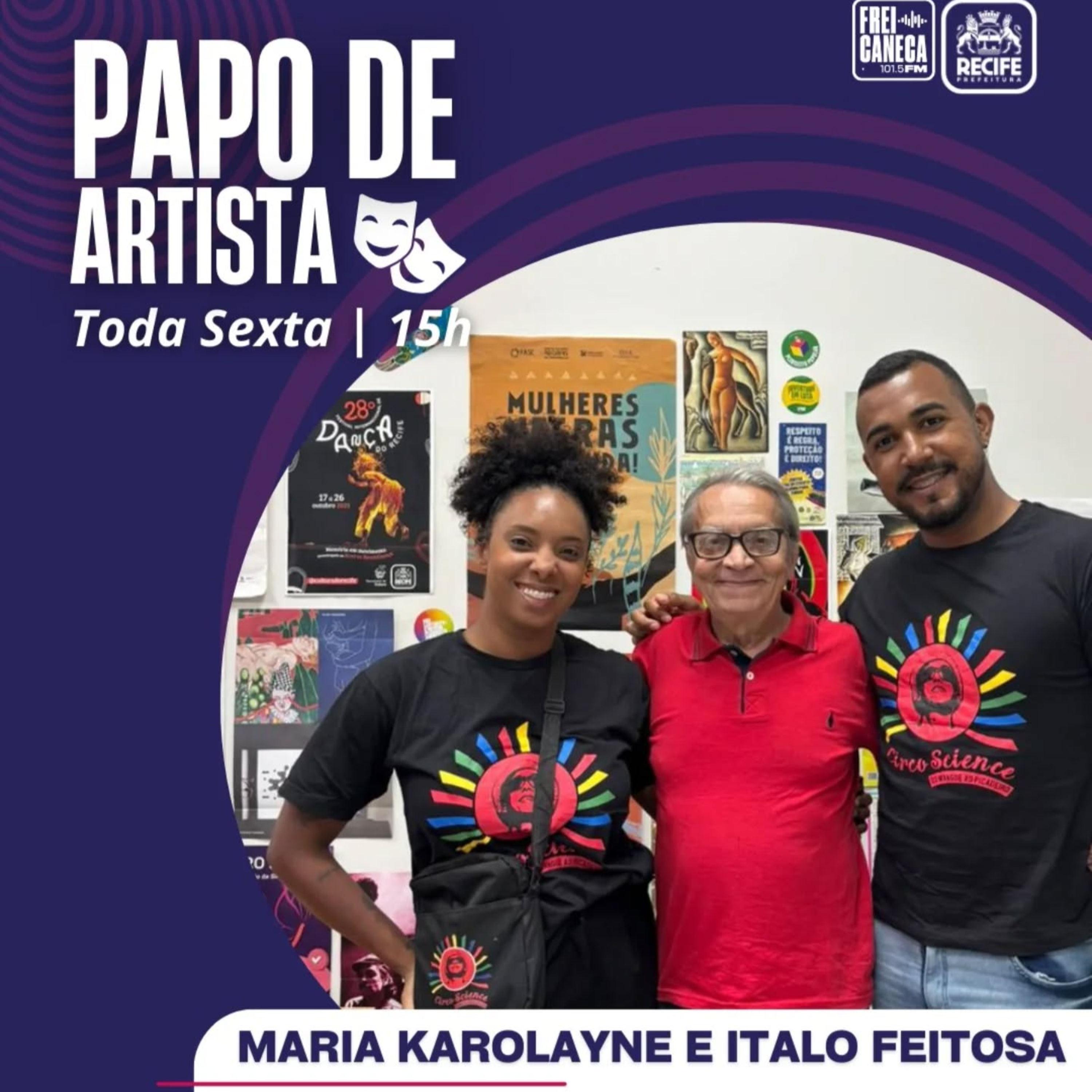 Papo de Artista 04/2026 | com Italo Feitosa e Maria Karolayne episode artwork