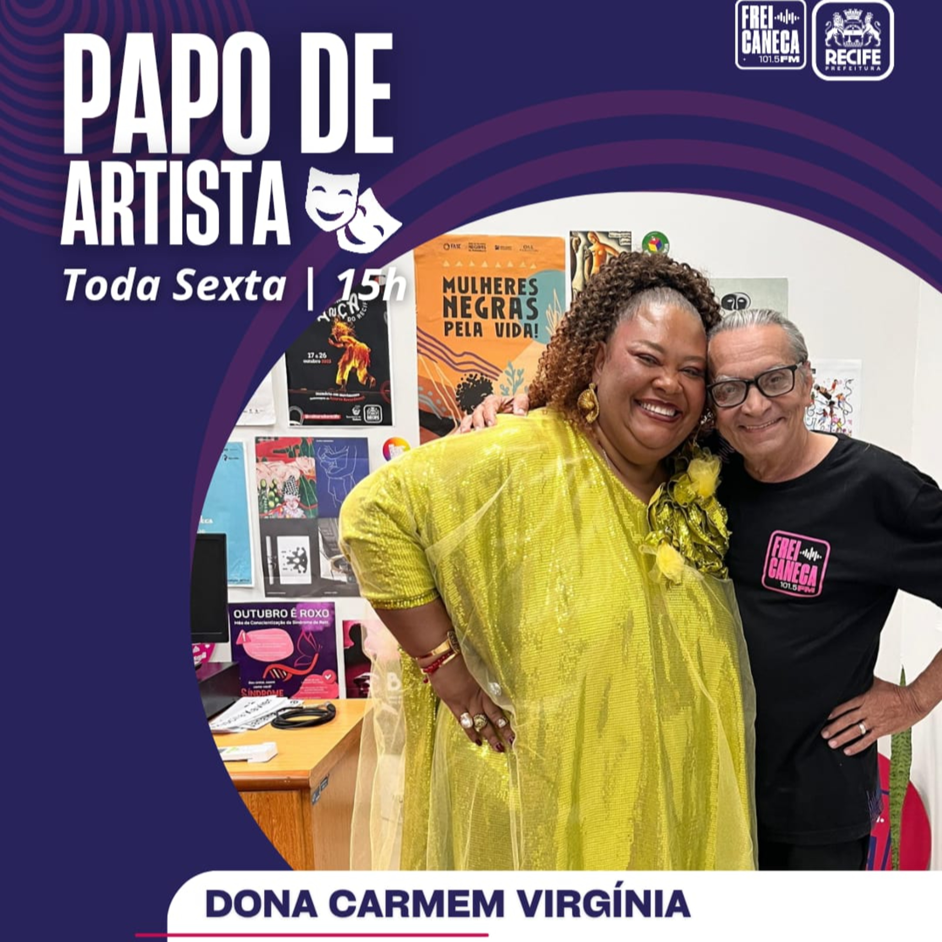 Papo de Artista 05/2026 - Dona Carmem Virgínia episode artwork