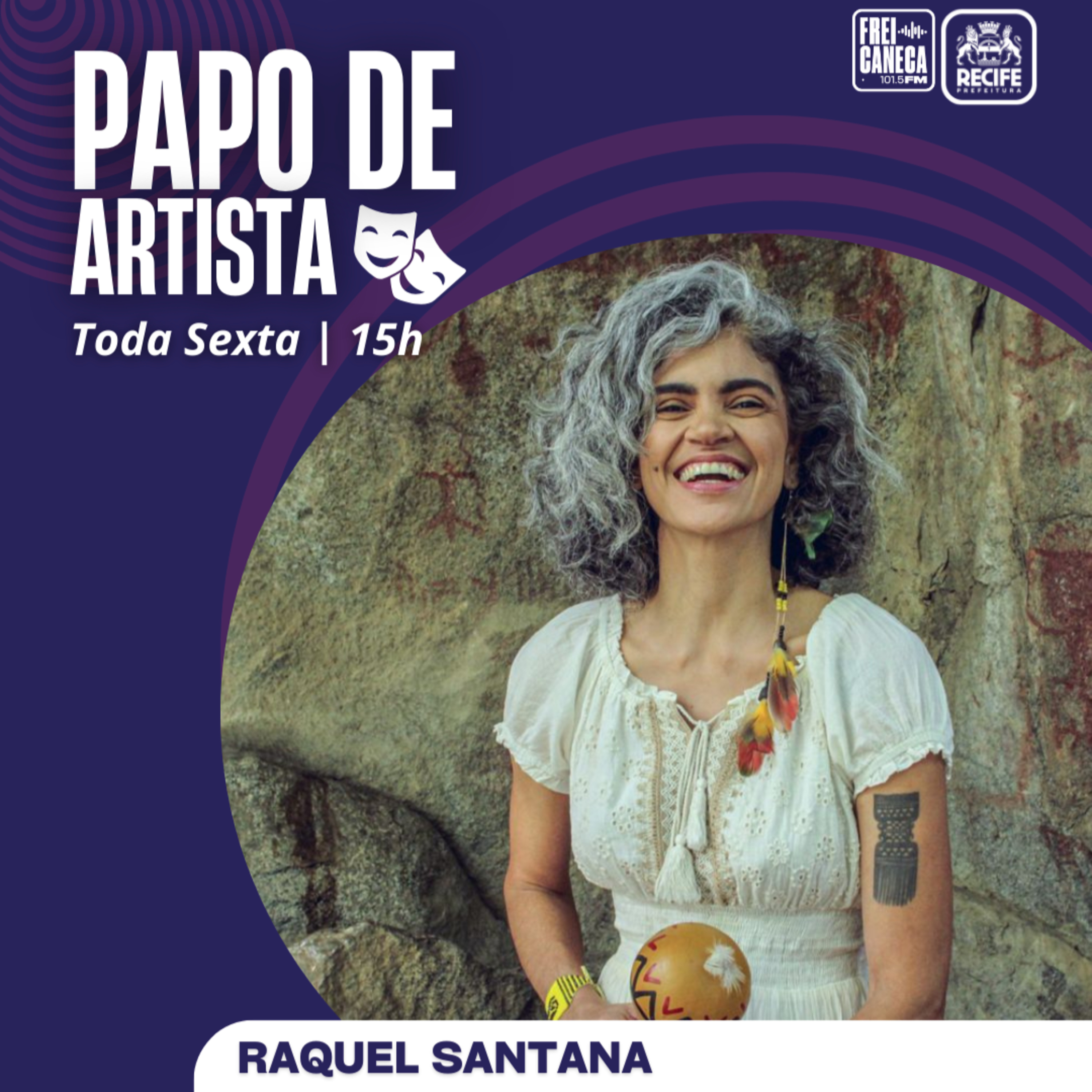 Papo de Artista 06/2026 - Raquel Santana episode artwork