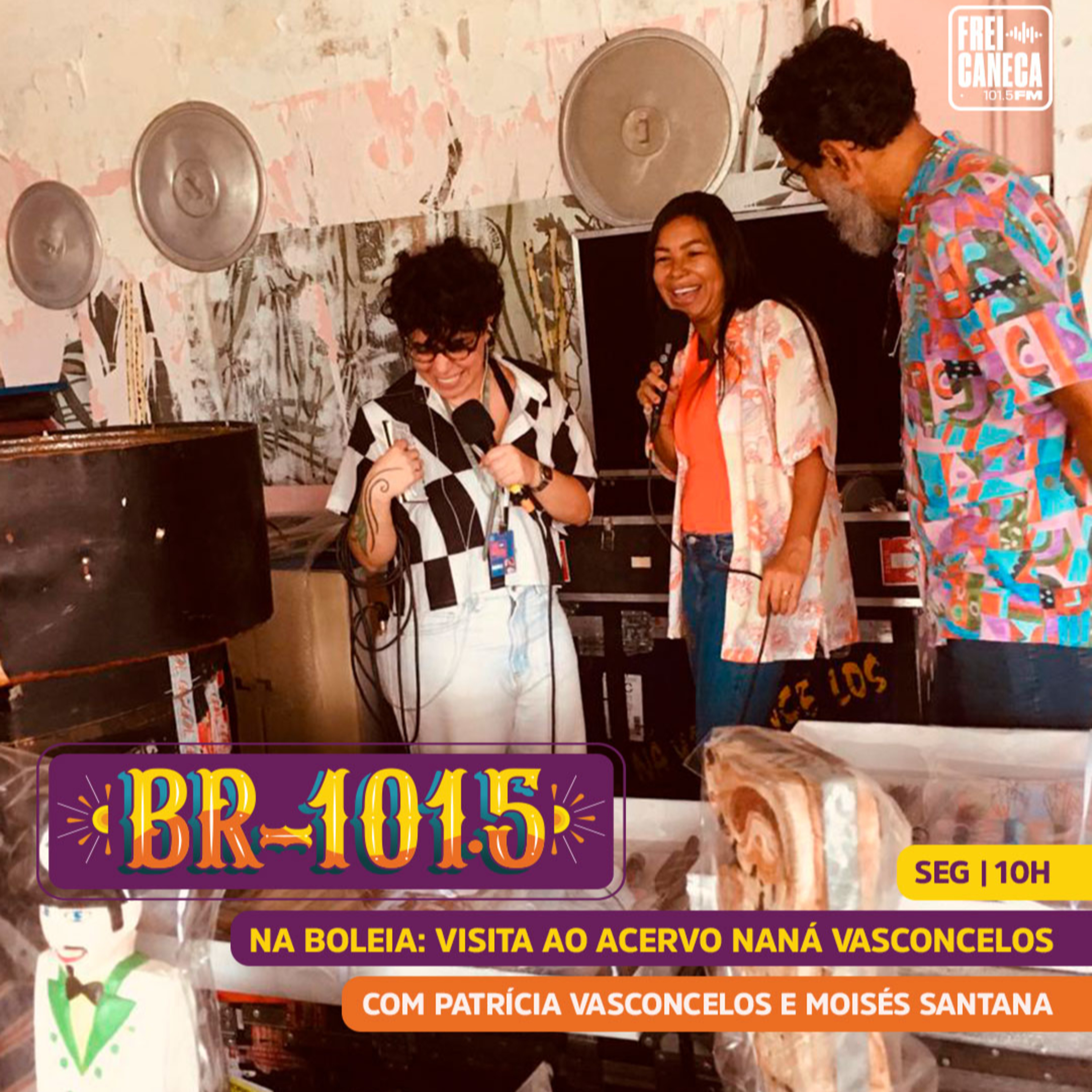 BR-101.5 | Na Boleia: Visita ao Acervo de Naná Vasconcelos no MuAfro episode artwork