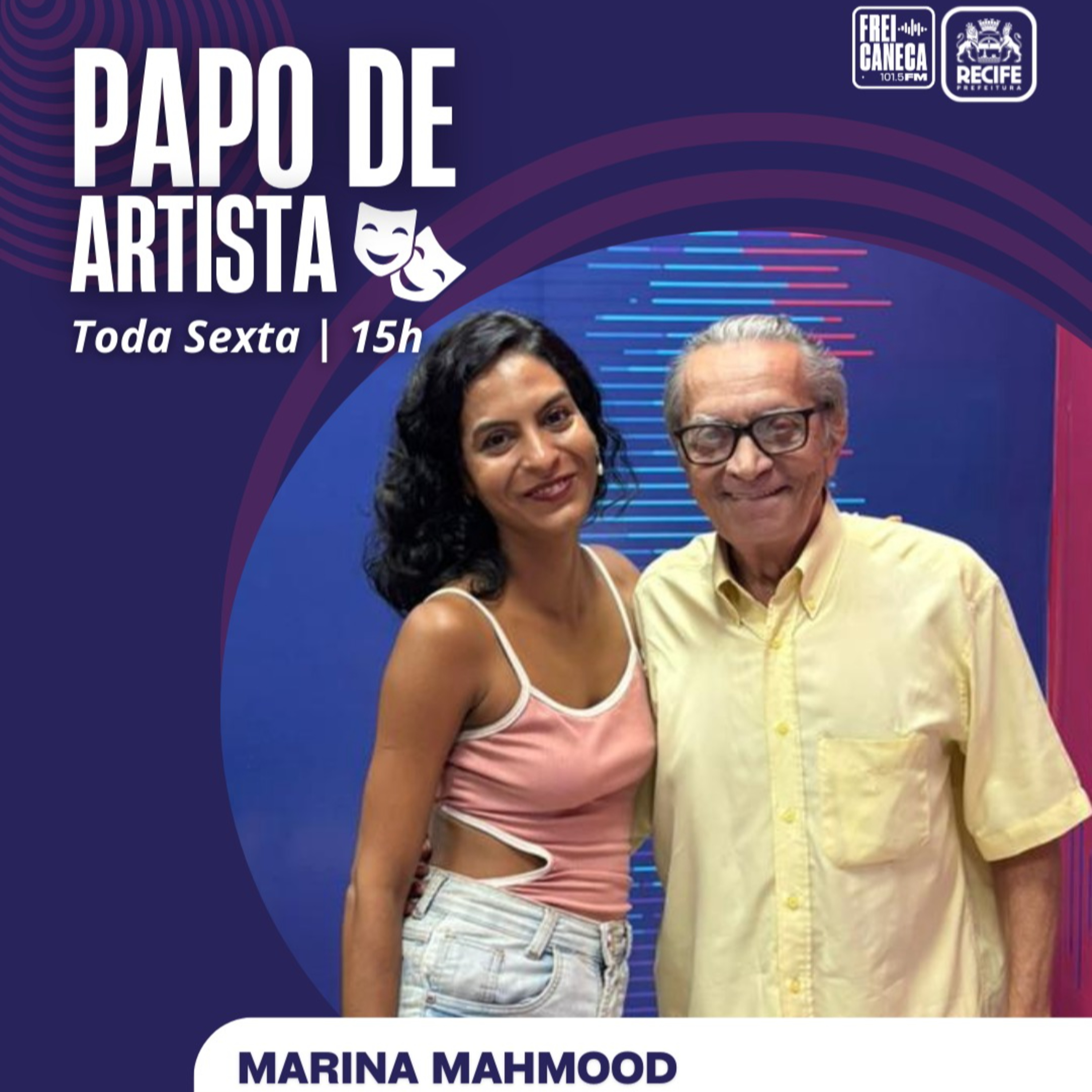 Papo de Artista 12/2026 - Marina Mahmood episode artwork