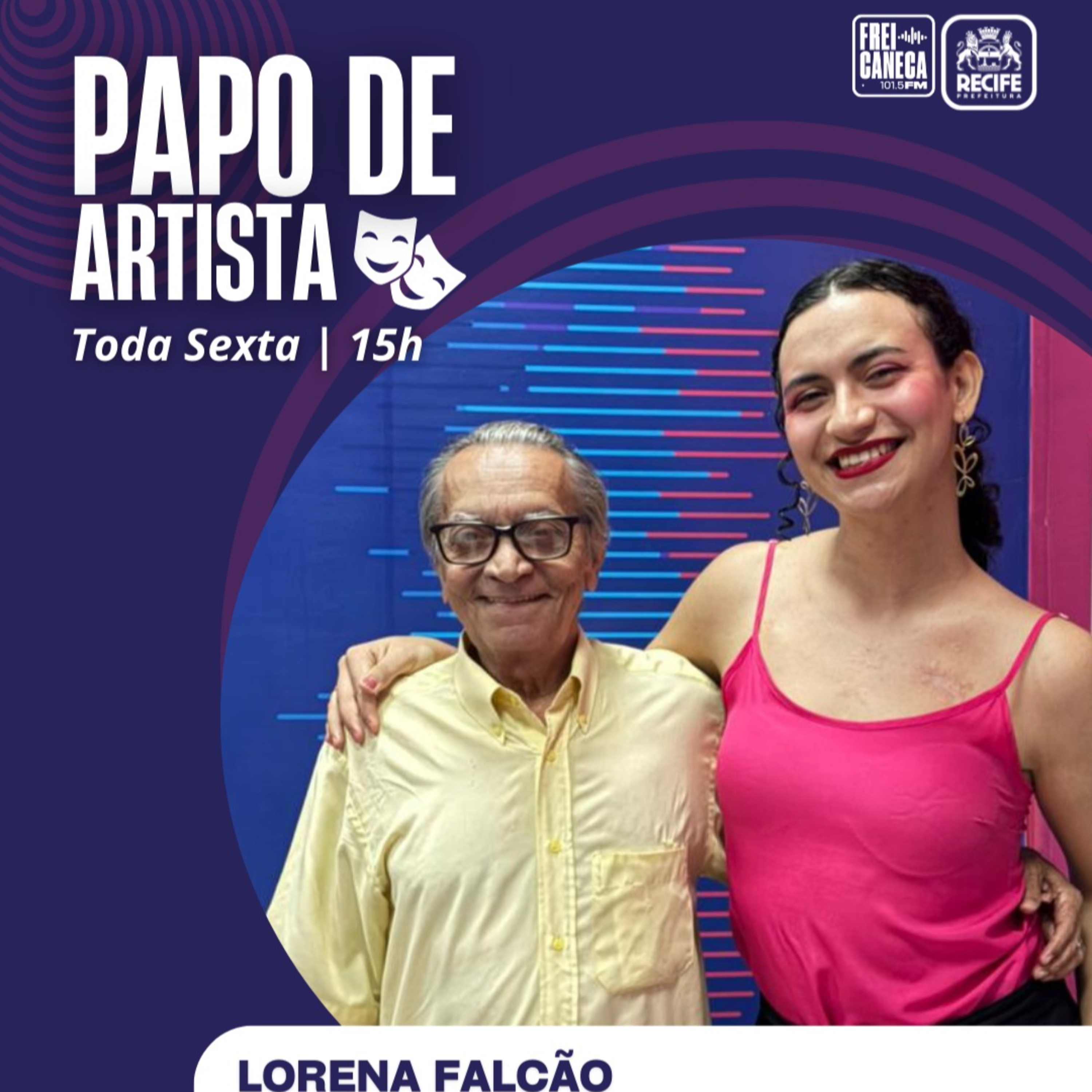 Papo de Artista 13/2026 - Lorena Falcão episode artwork