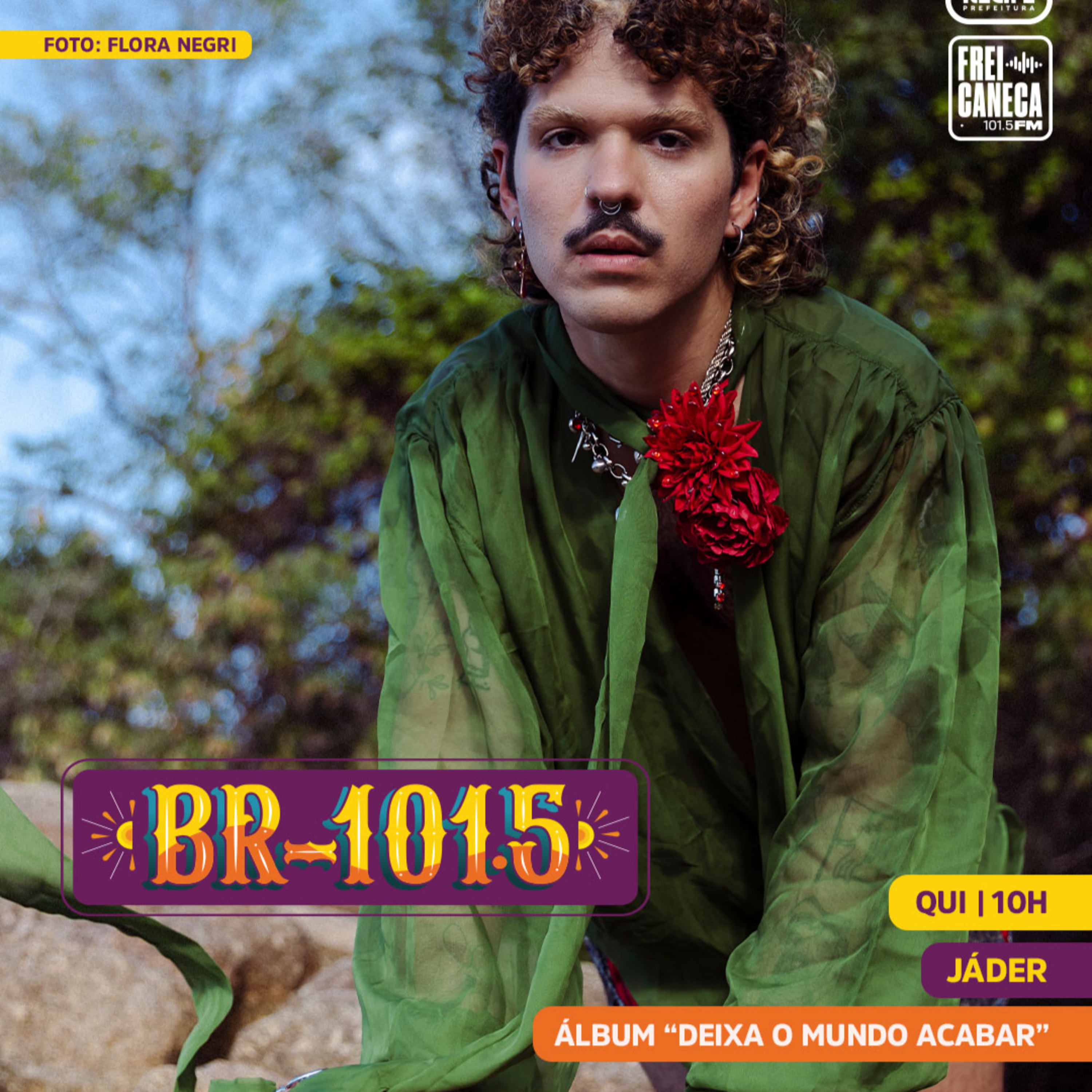 BR-101.5 | Jáder: Álbum "Deixa o Mundo Acabar" e show no Teatro de Santa Isabel episode artwork