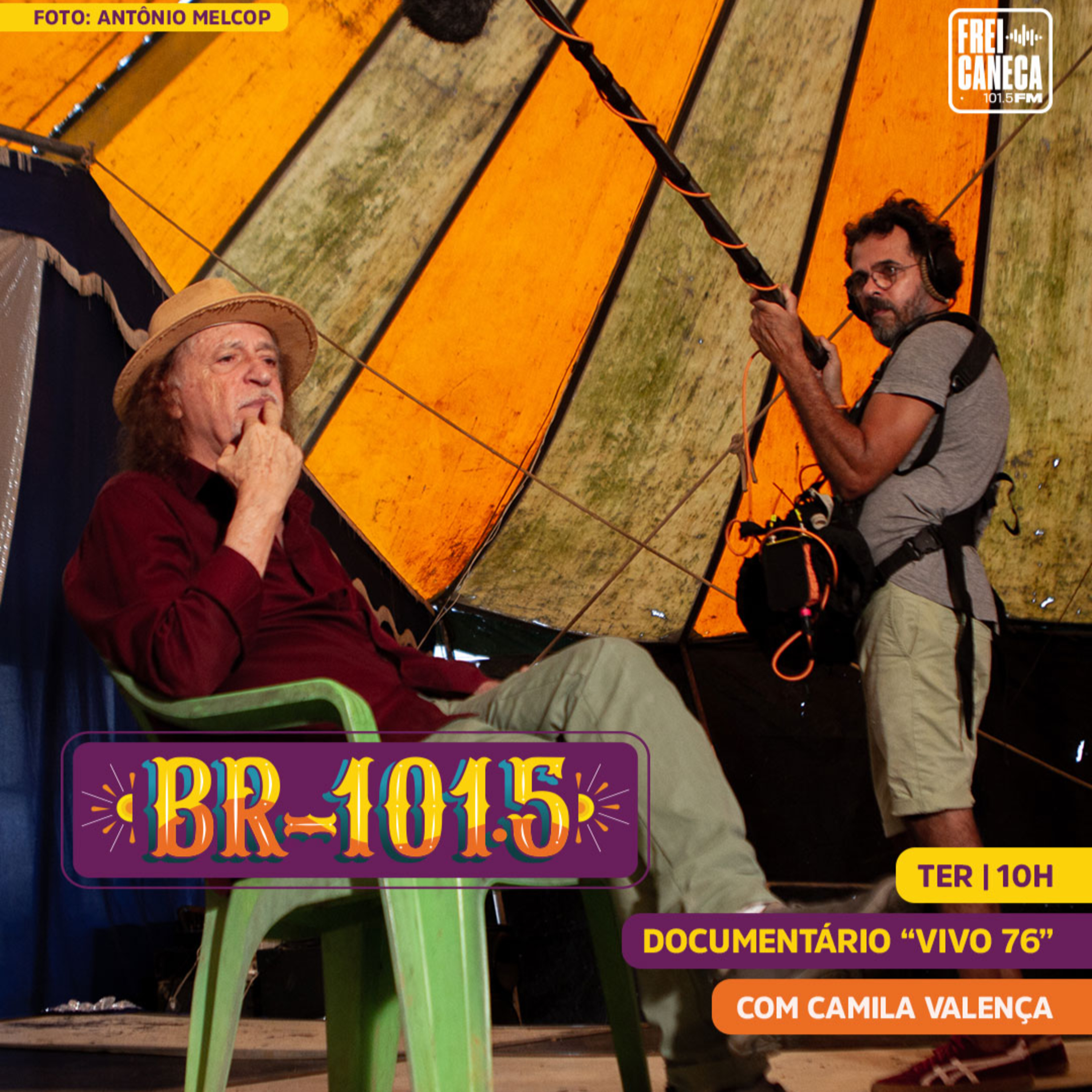 BR-101.5 | Alceu Valença e o documentário "VIVO 76" episode artwork