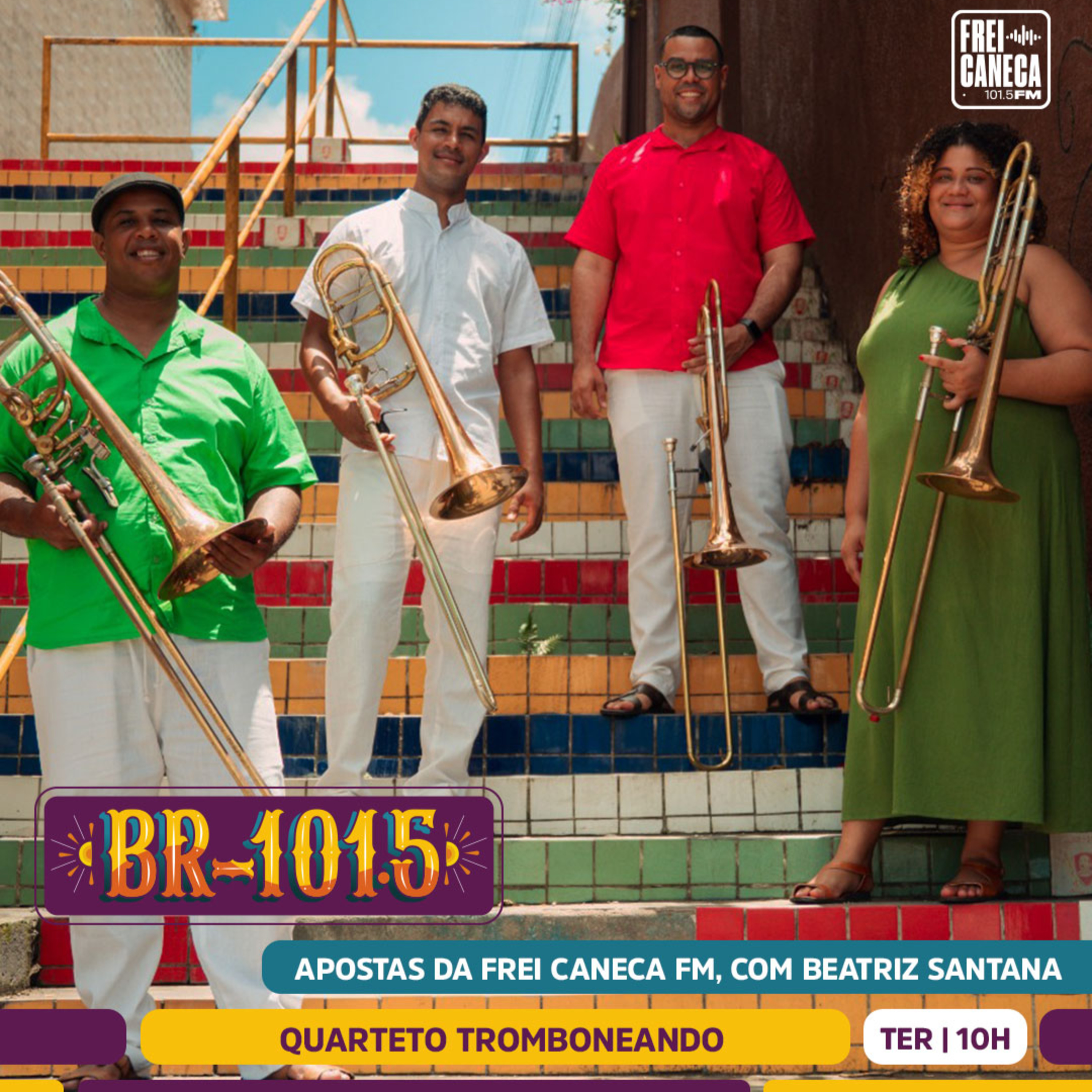 BR-101.5 | Apostas da Frei Caneca FM: Quarteto Tromboneando episode artwork