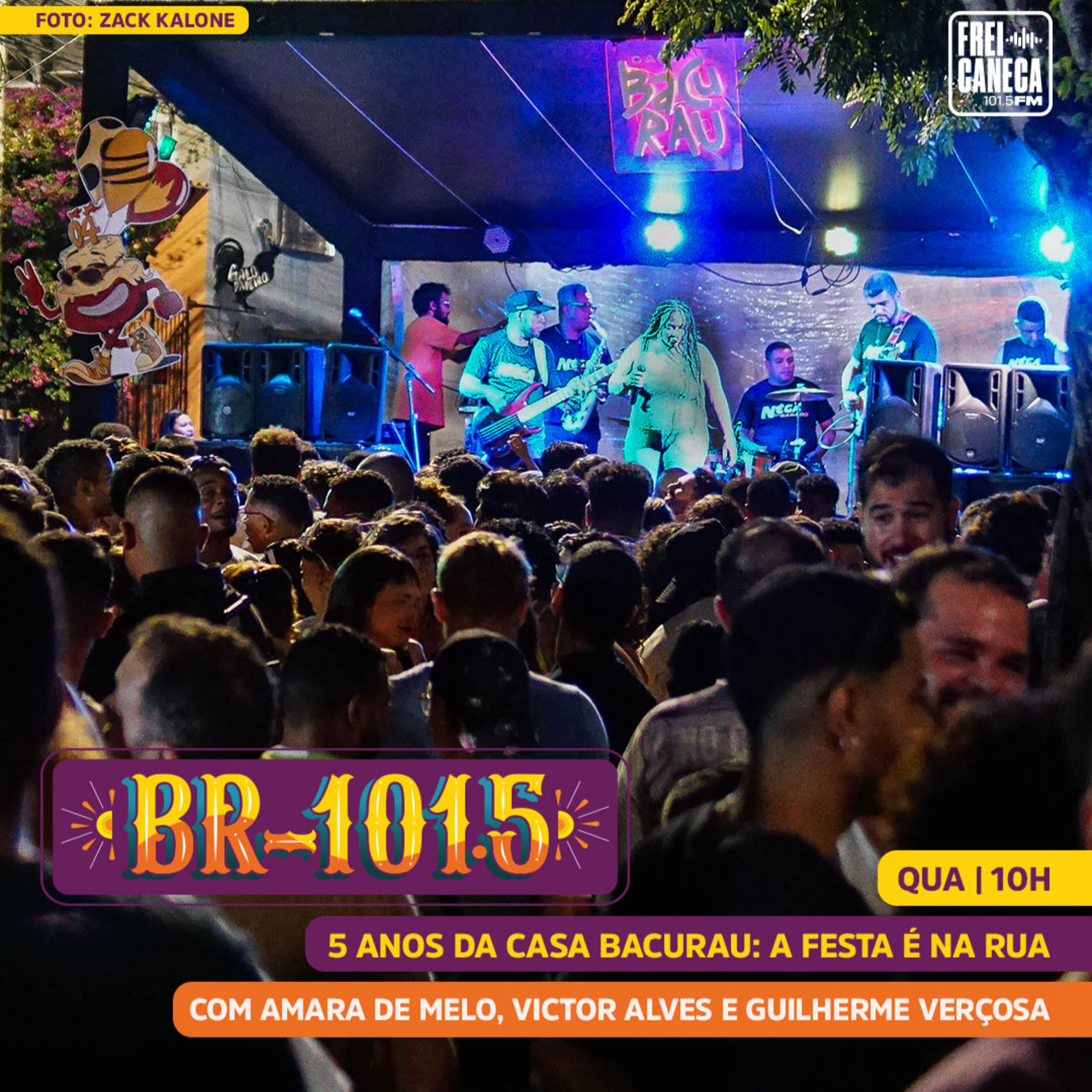 BR-101.5 | 5 Anos de Casa Bacurau: "A Festa É Na Rua"  episode artwork