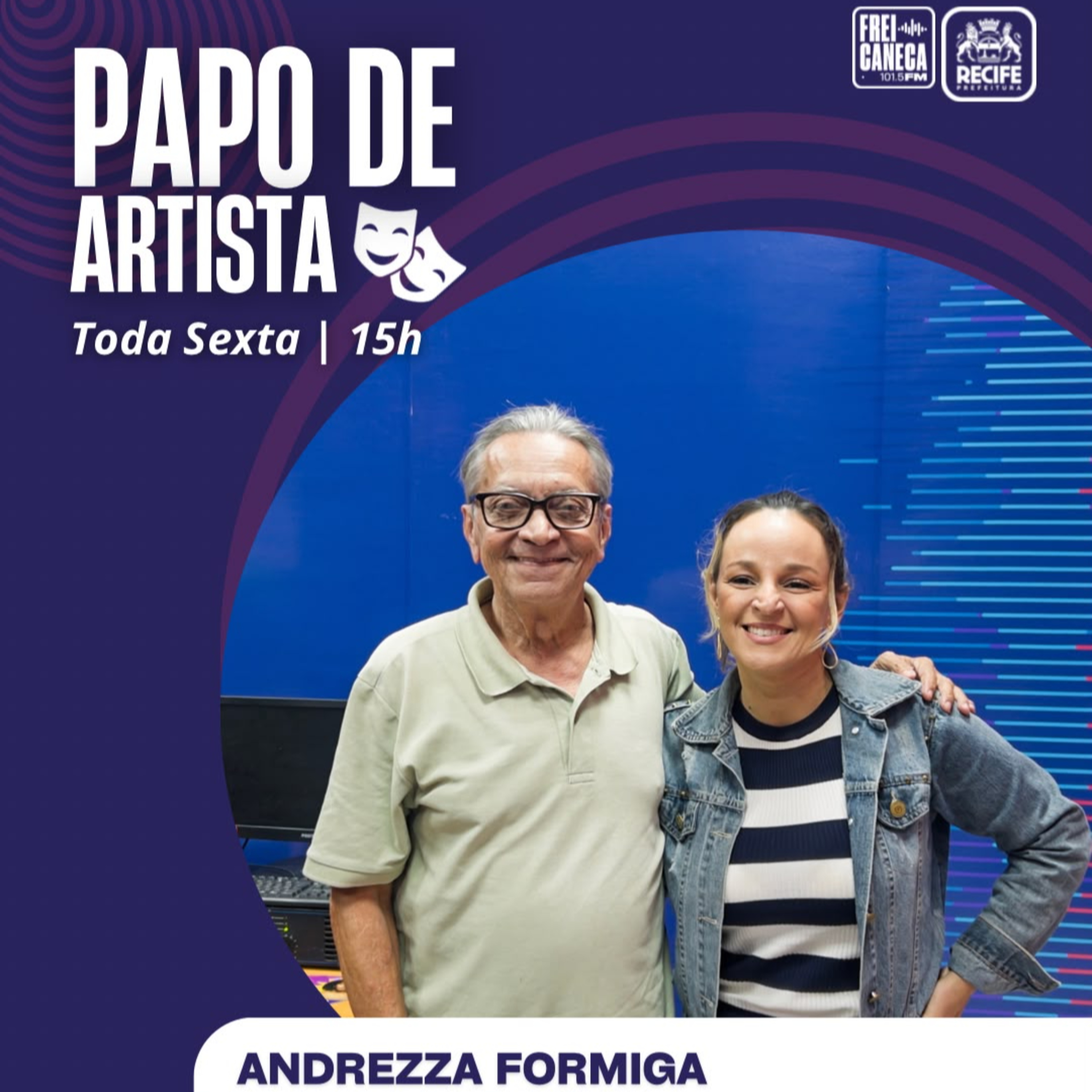 Papo de Artista 22/2026 - Andrezza Formiga episode artwork