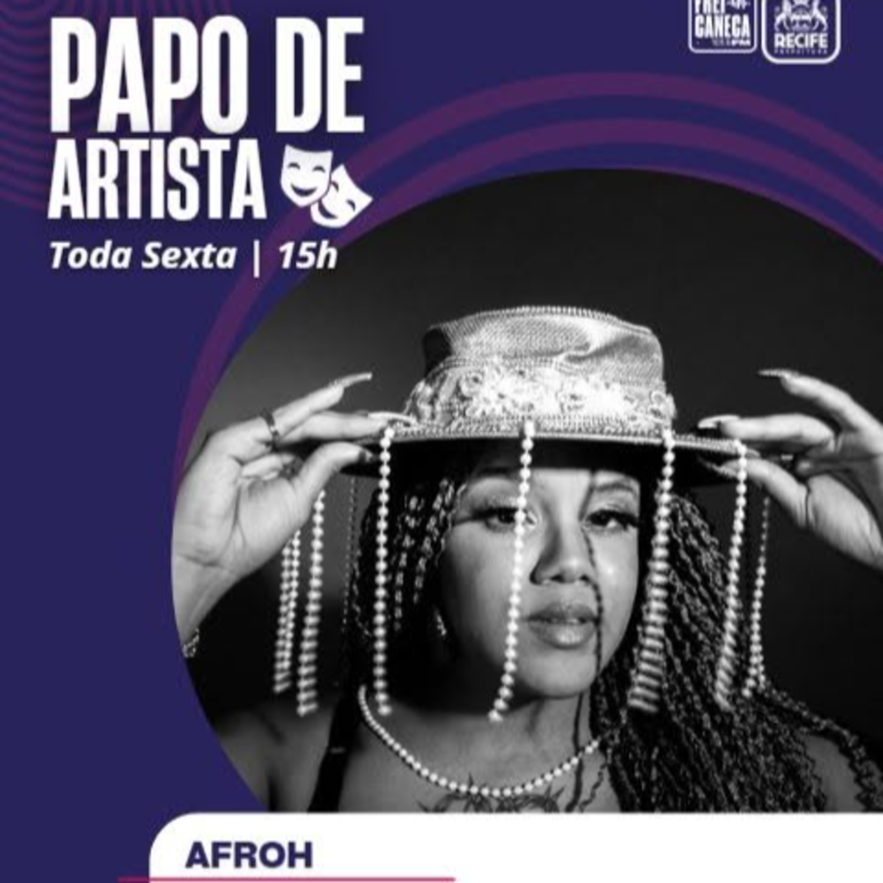 Papo de Artista 26/2026 - Afroh episode artwork