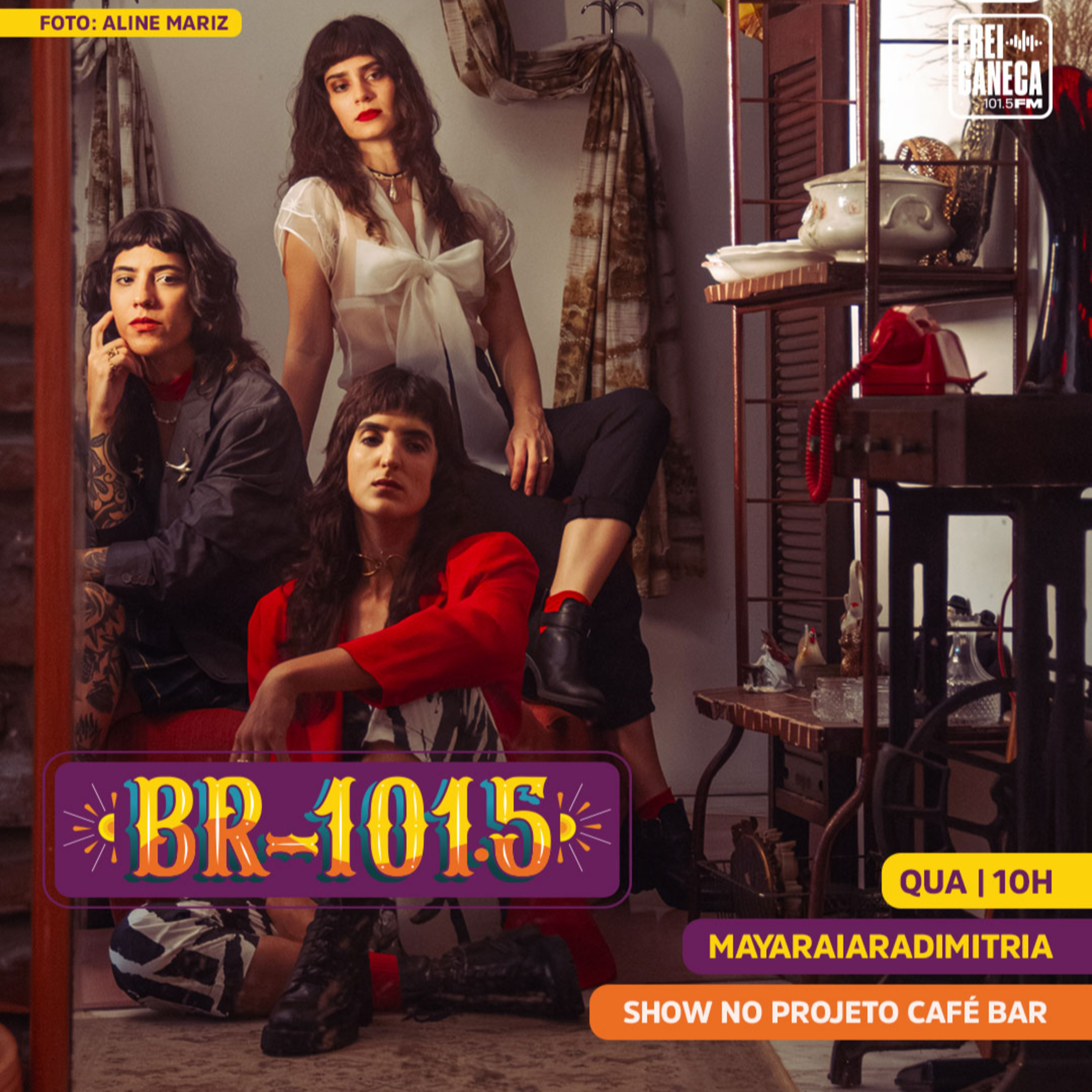 BR-101.5 | MAYARAIARADIMITRIA show no Armazém de São Jorge episode artwork