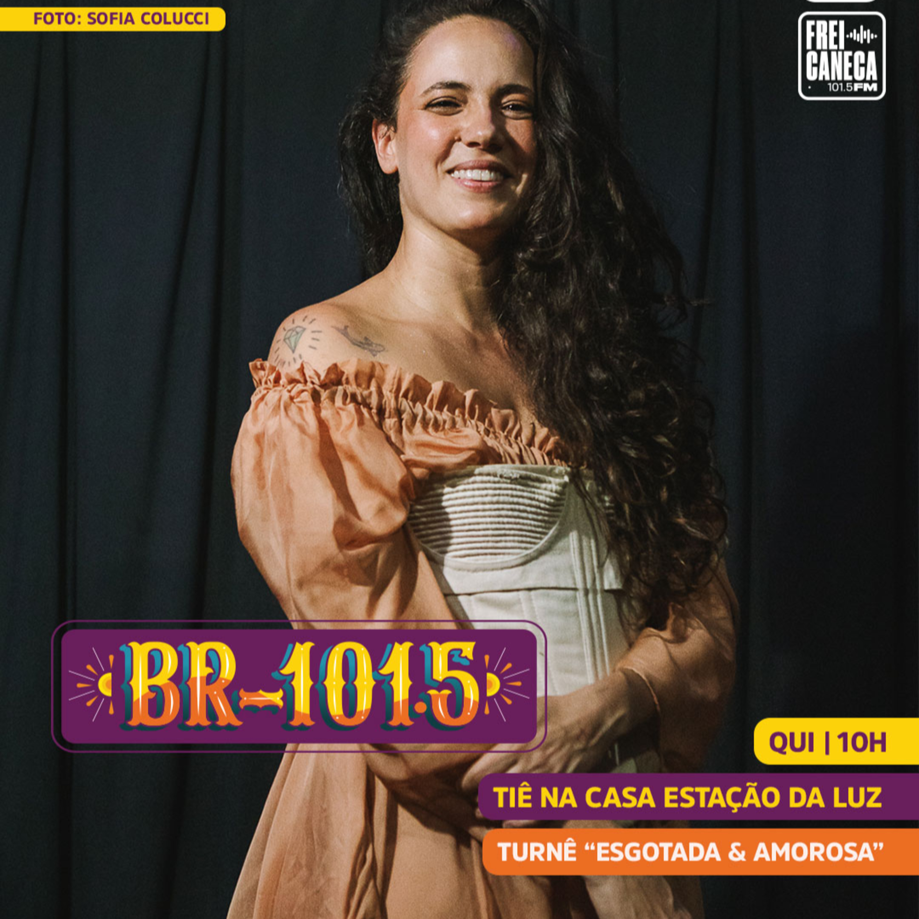 BR-101.5 | Tiê: turnê "Esgotada e Amorosa" na Casa Estação da Luz episode artwork