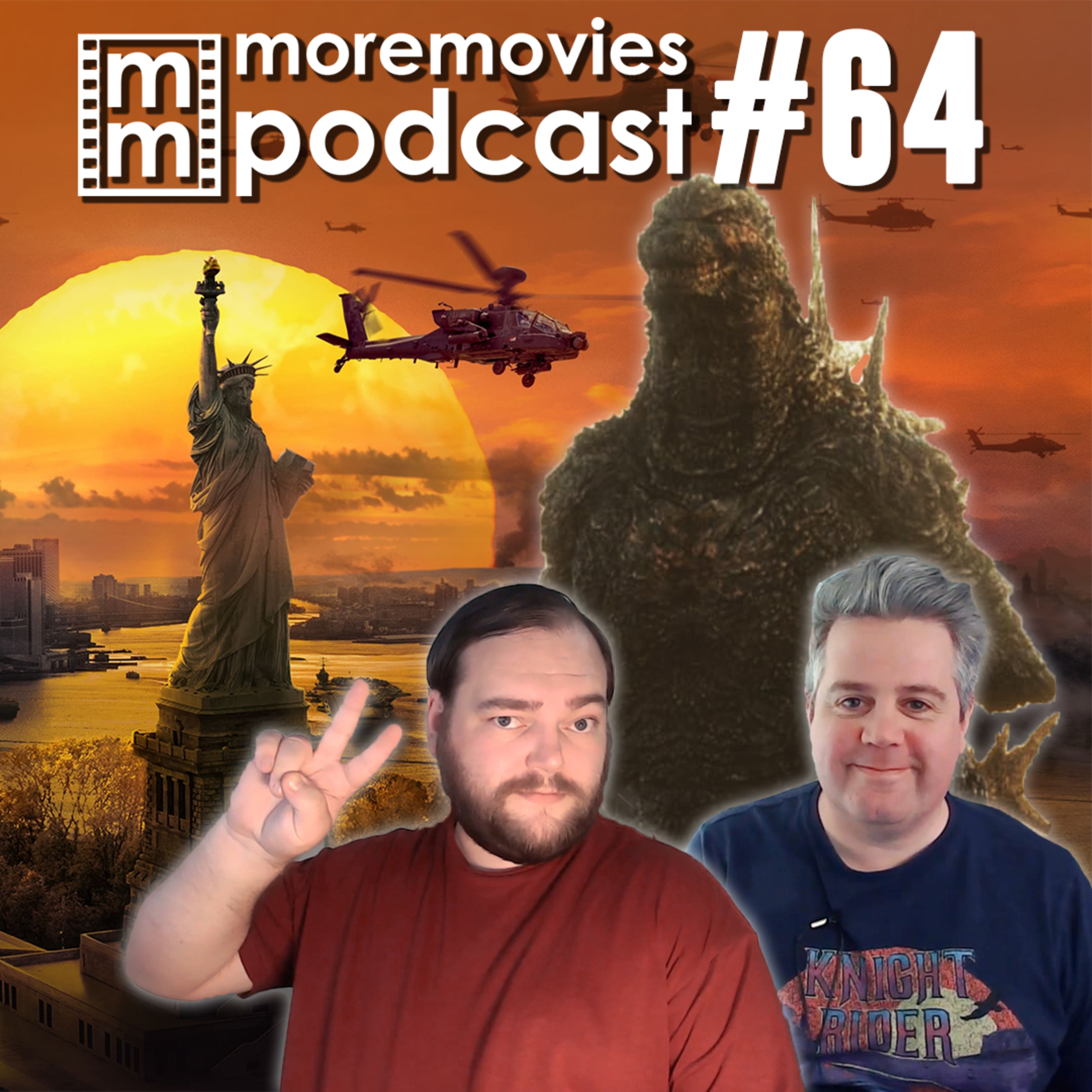 Civil War & Godzilla Minus One - More Movies Podcast 64 episode artwork