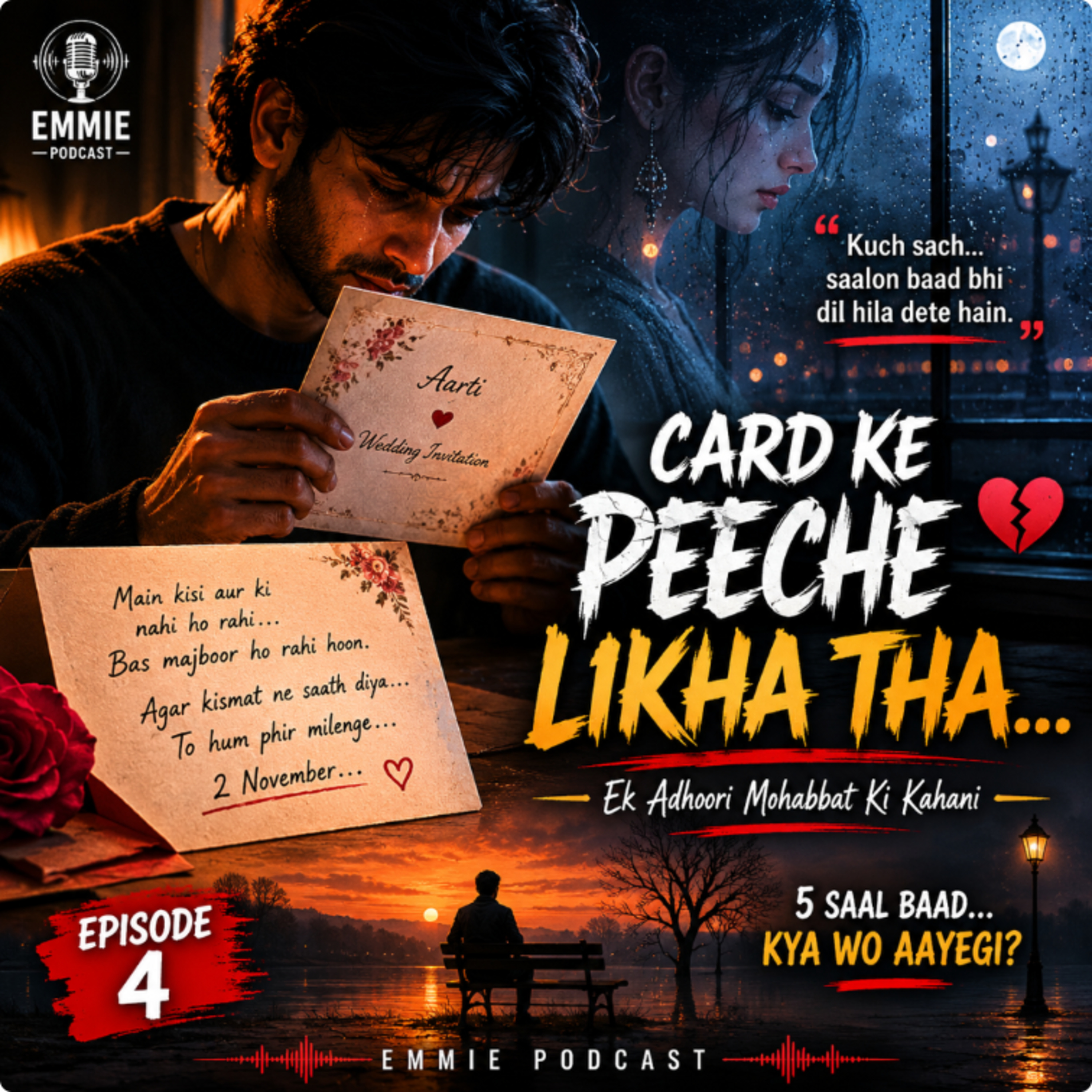 Card Ke Peeche Likha Tha... 💌💔 | Ek Adhoori Mohabbat Ki Kahani | Emmie Podcast Ep. 4