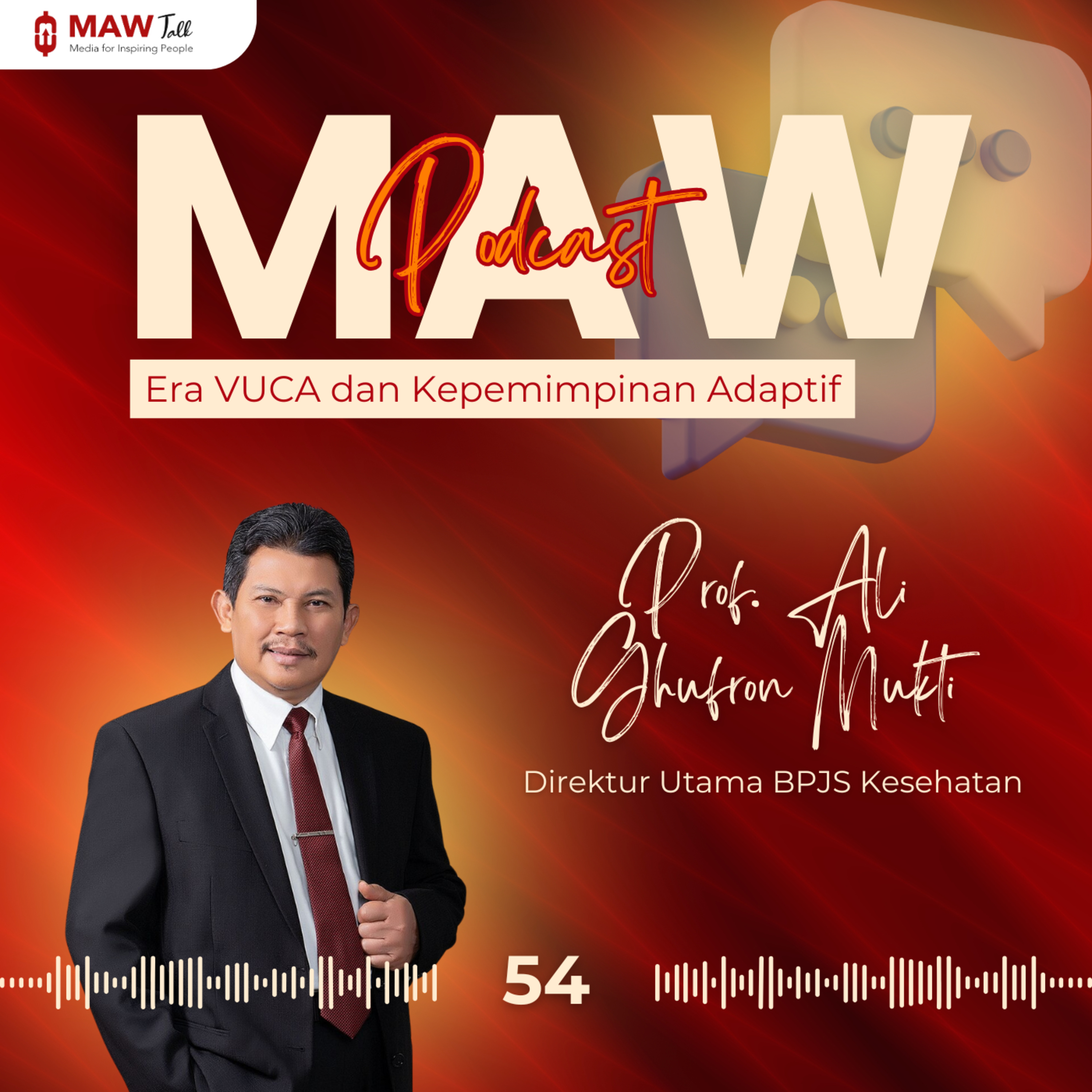 MAW Talk #54: Era VUCA dan Kepemimpinan Adaptif episode artwork