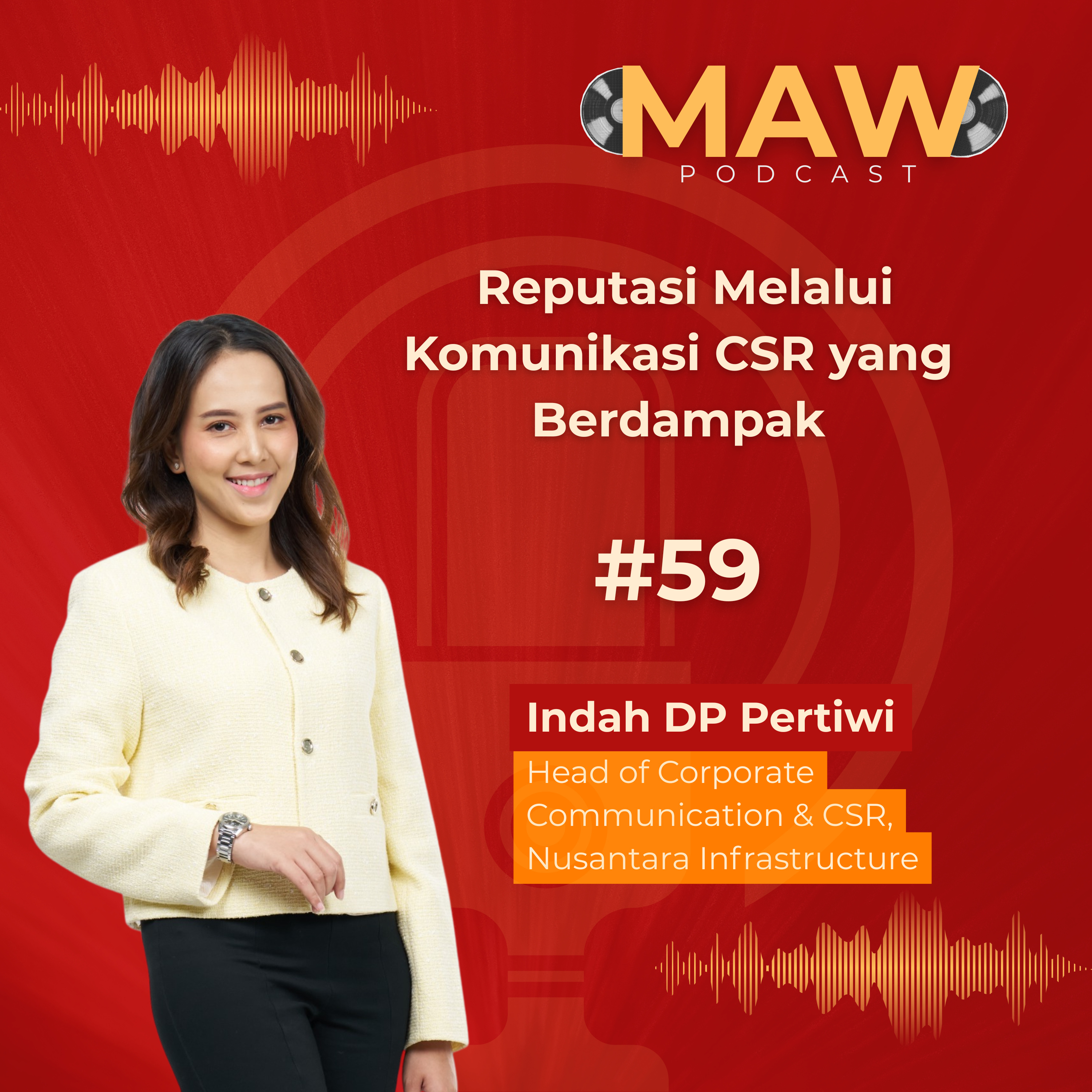 Talkshow #59 : Menguatkan Reputasi Melalui Komunikasi CSR yang Berdampak episode artwork