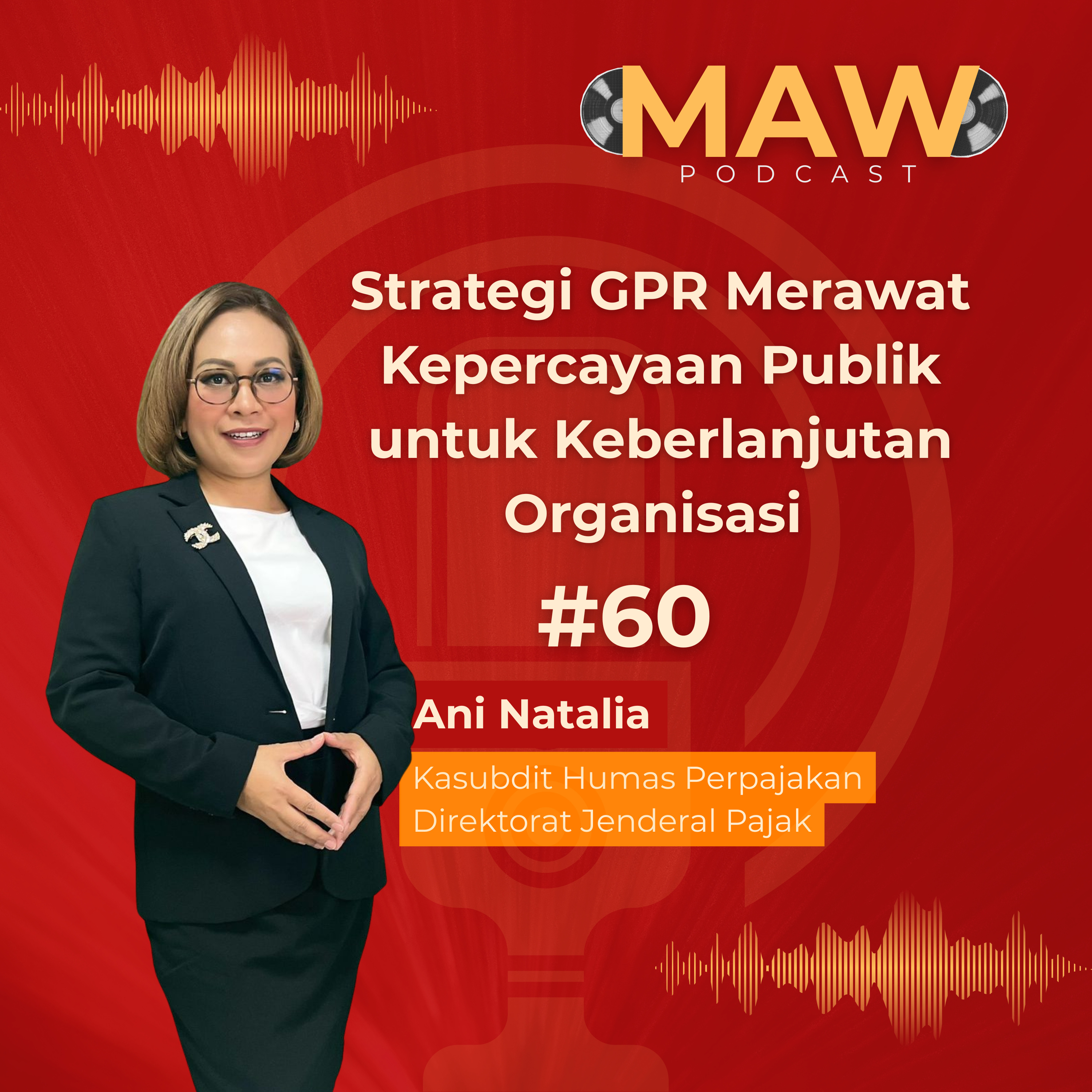 Talkshow #60: Strategi GPR Merawat Kepercayaan Publik untuk Keberlanjutan Organisasi episode artwork