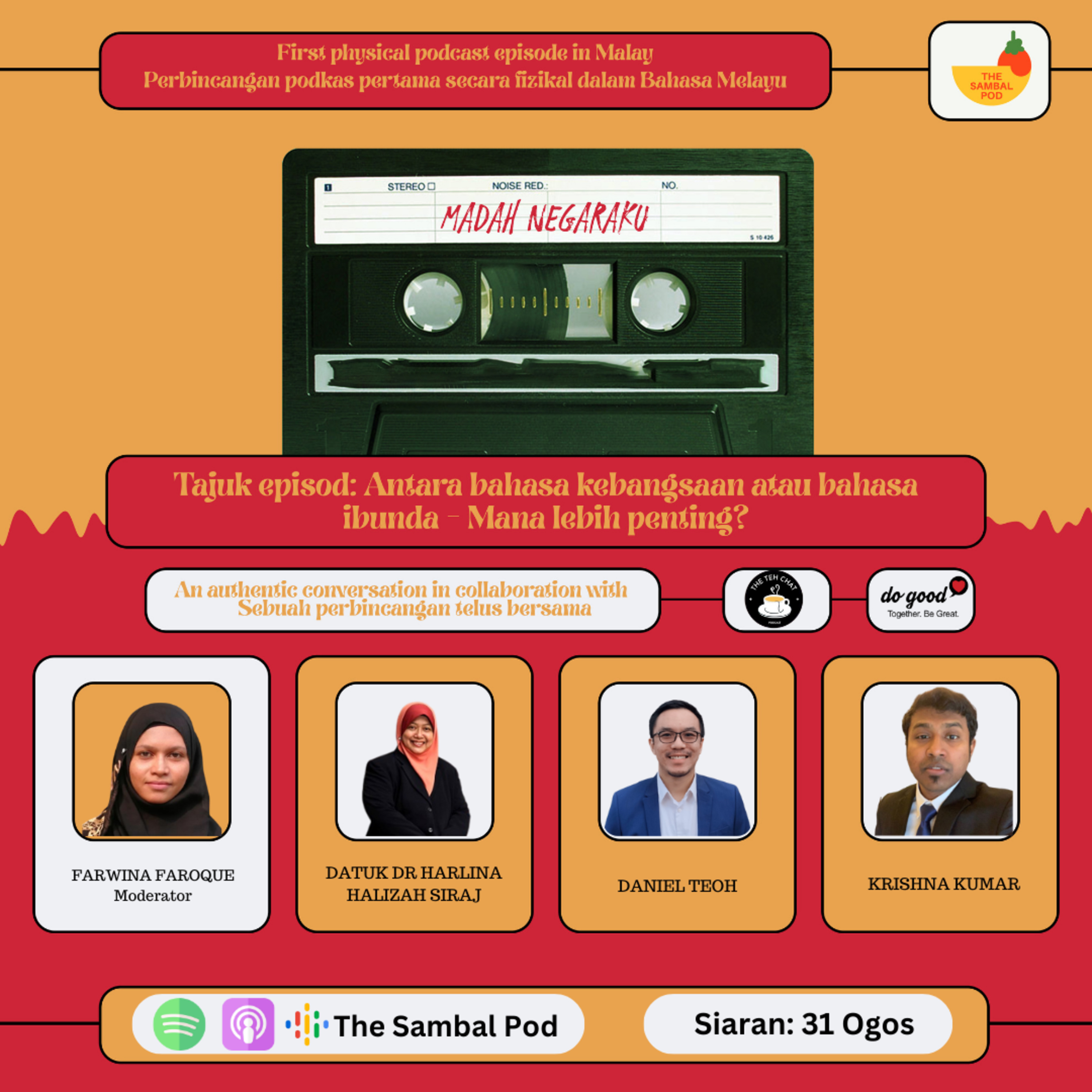 #MadahNegaraku#2: Perspektif speaker Melayu (Perspectives of a Malaysian Malay Speaker) episode artwork