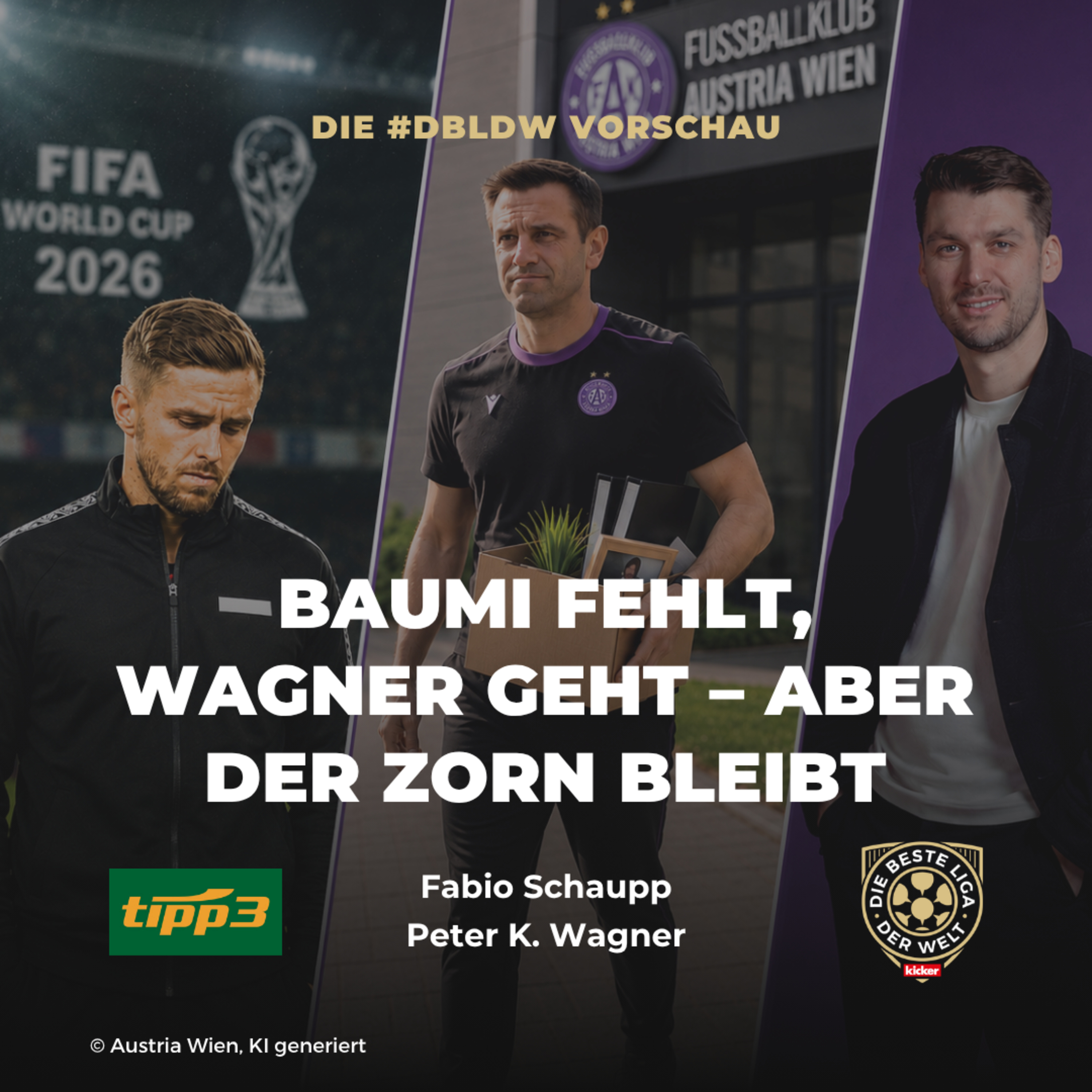 Baumi fehlt, Wagner geht – aber der Zorn bleibt I dbldw-Vorschau
