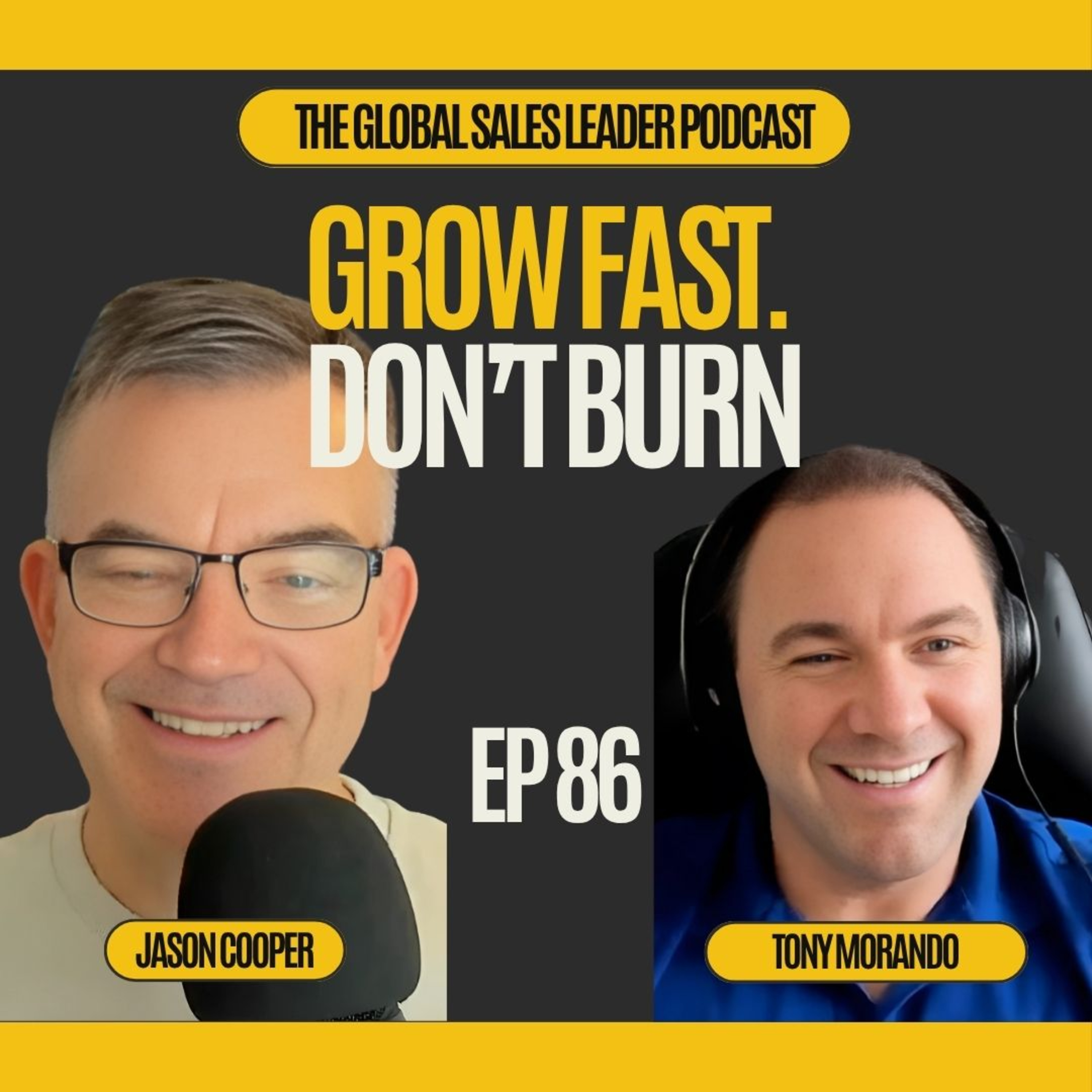 The Global Sales Leader podcast hosted by - Jasoncooper.io, The Sales Relationship Coach