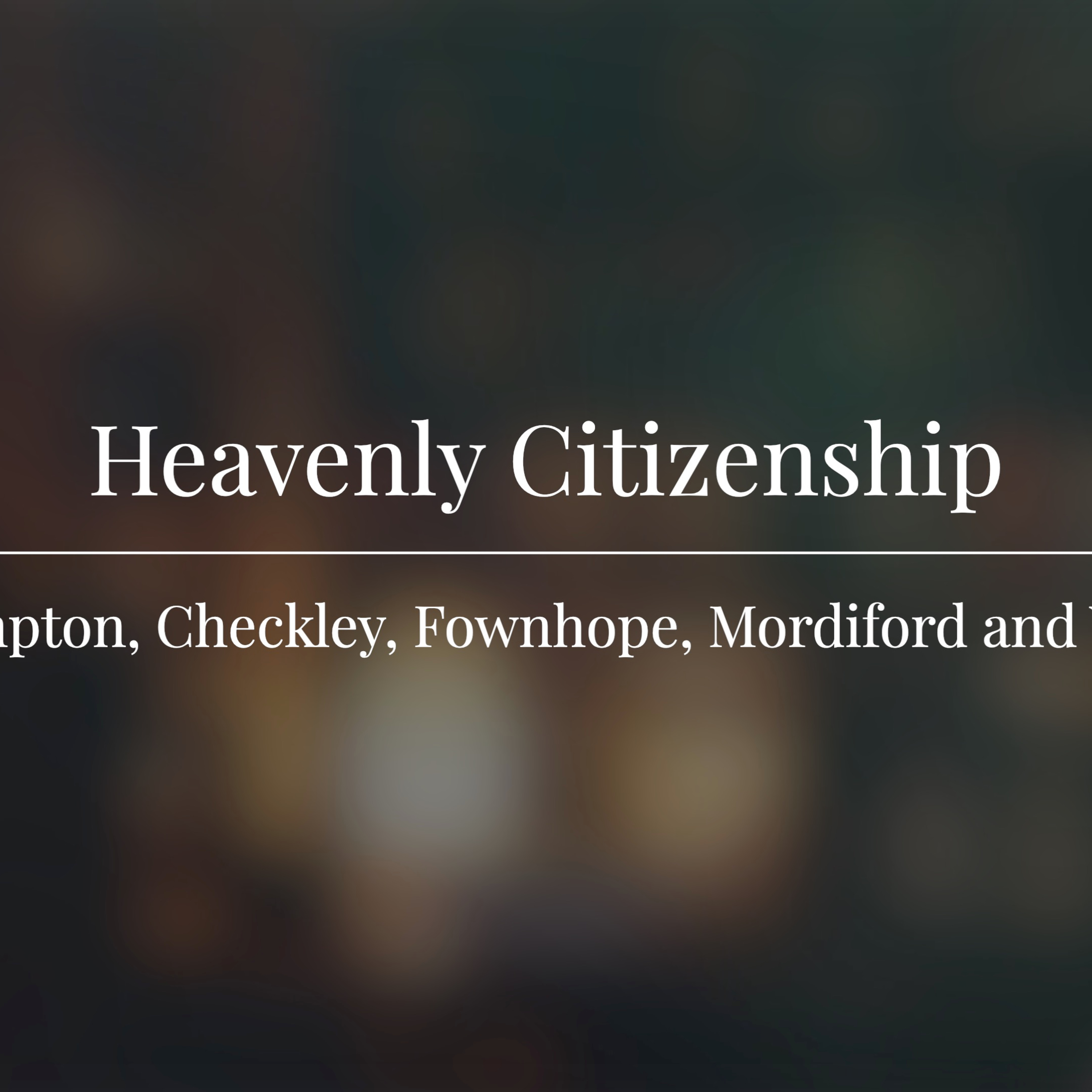 Heavenly Citizenship episode artwork