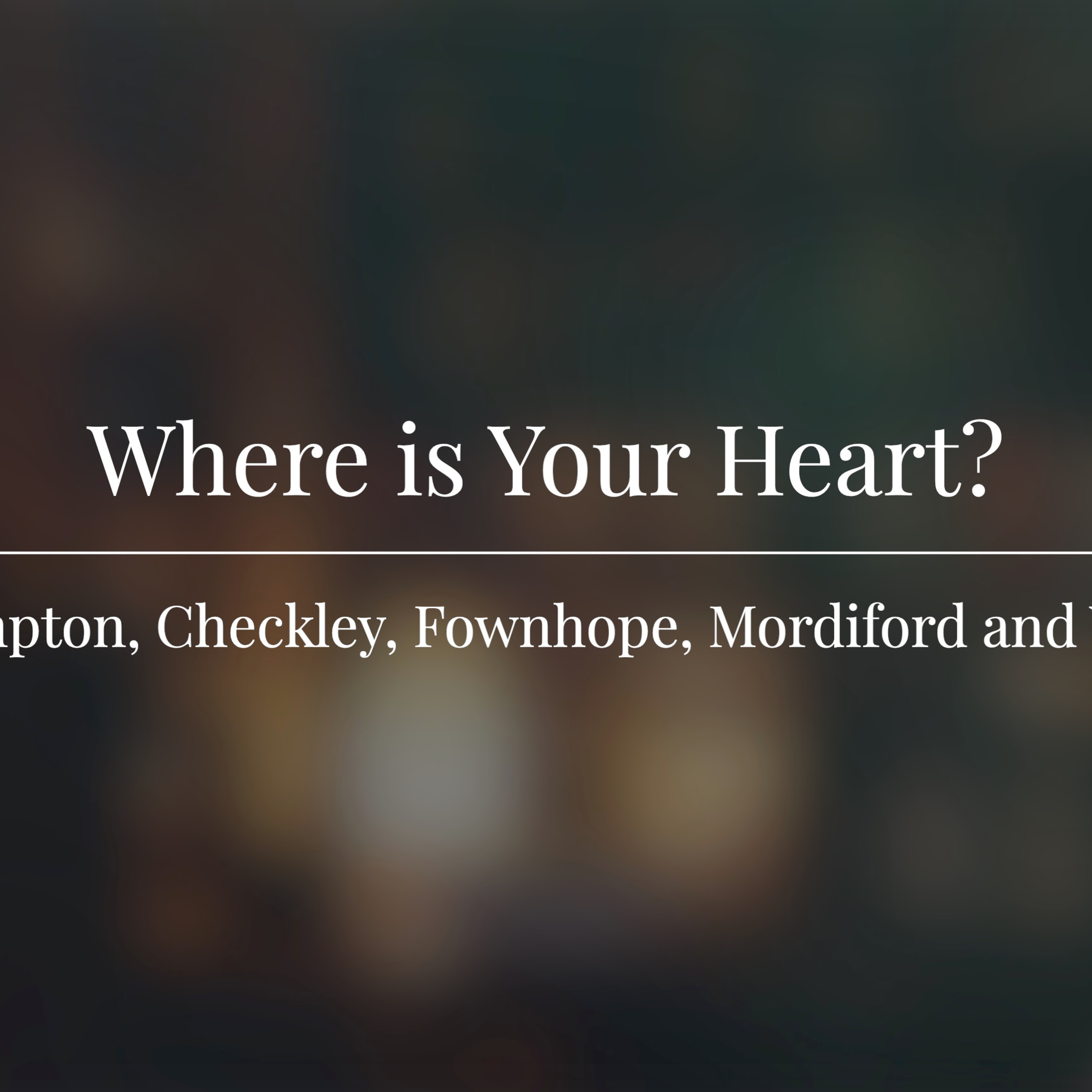 Where is Your Heart? episode artwork