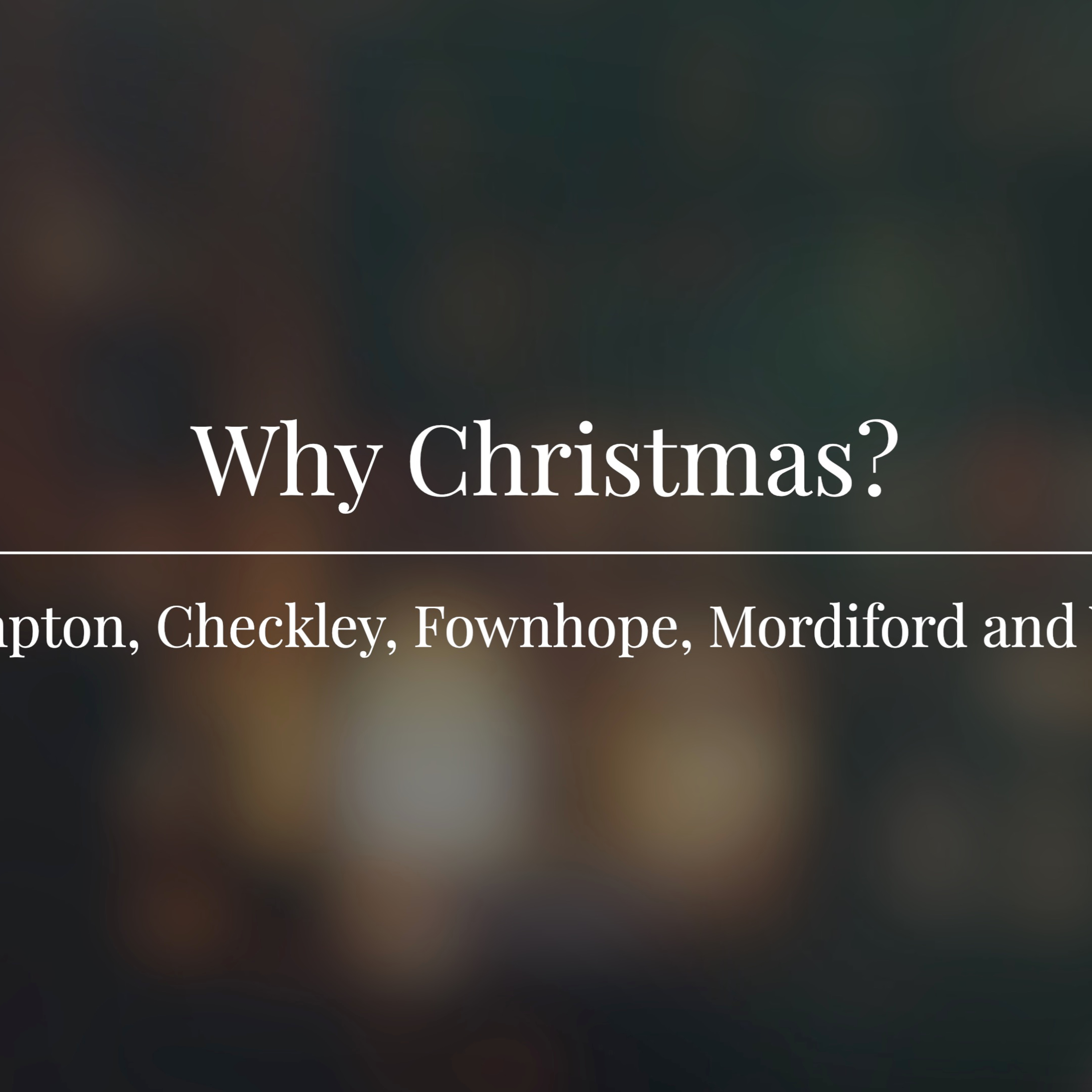 Why Christmas? episode artwork
