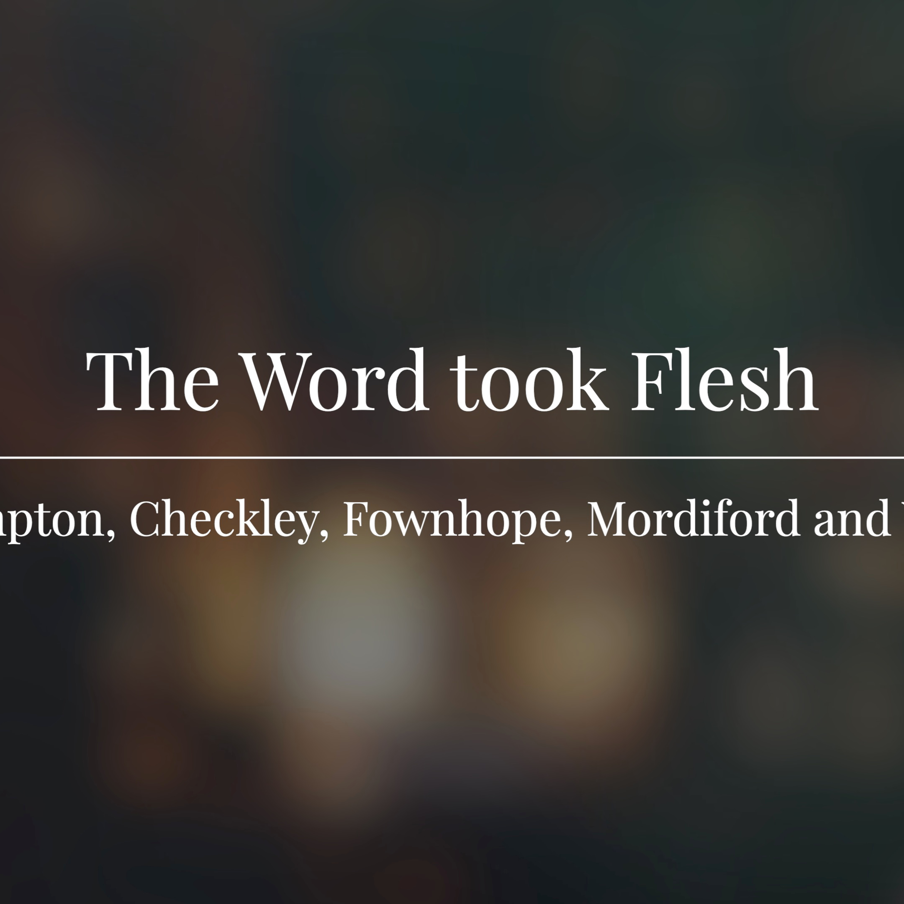 The Word took Flesh episode artwork