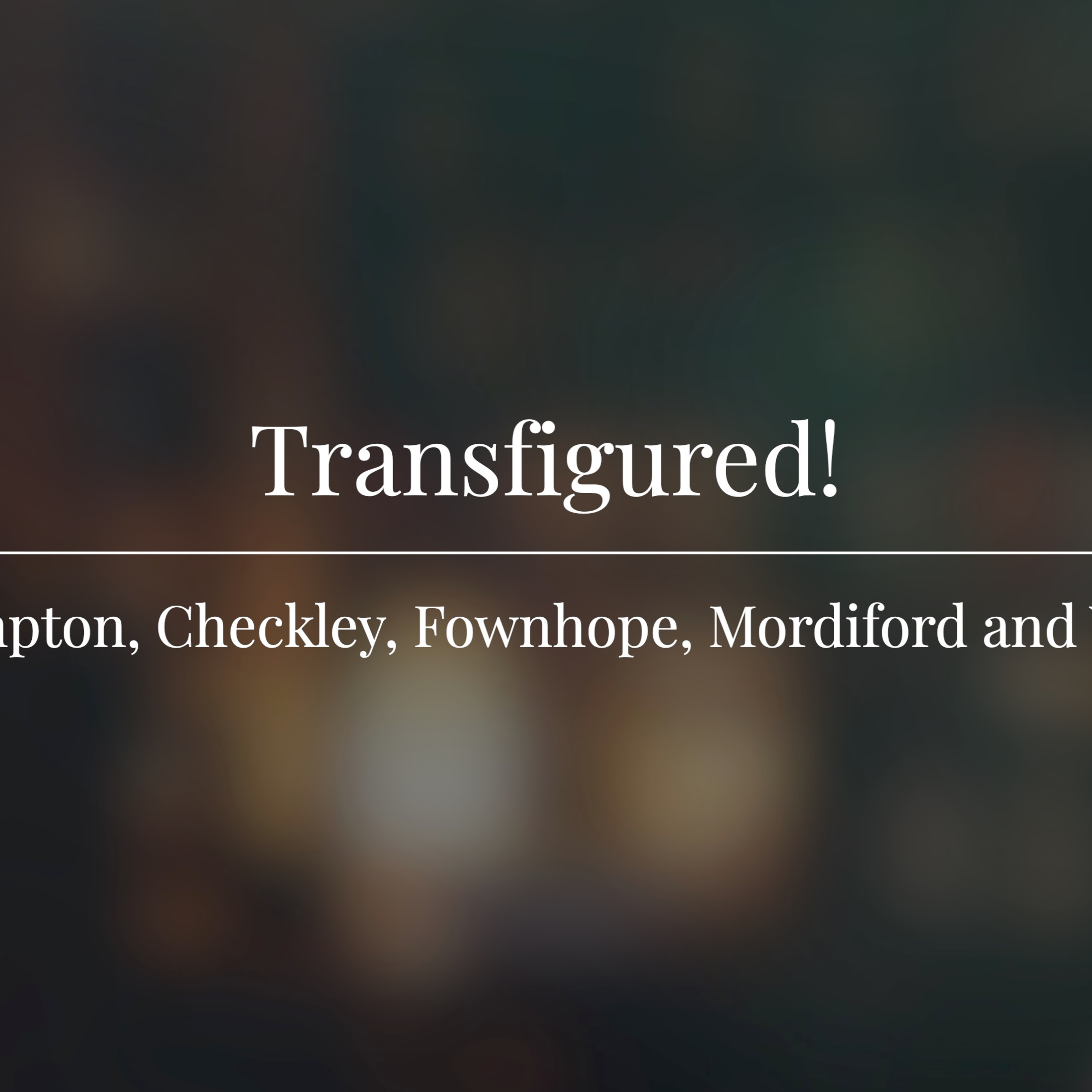 Transfigured! episode artwork