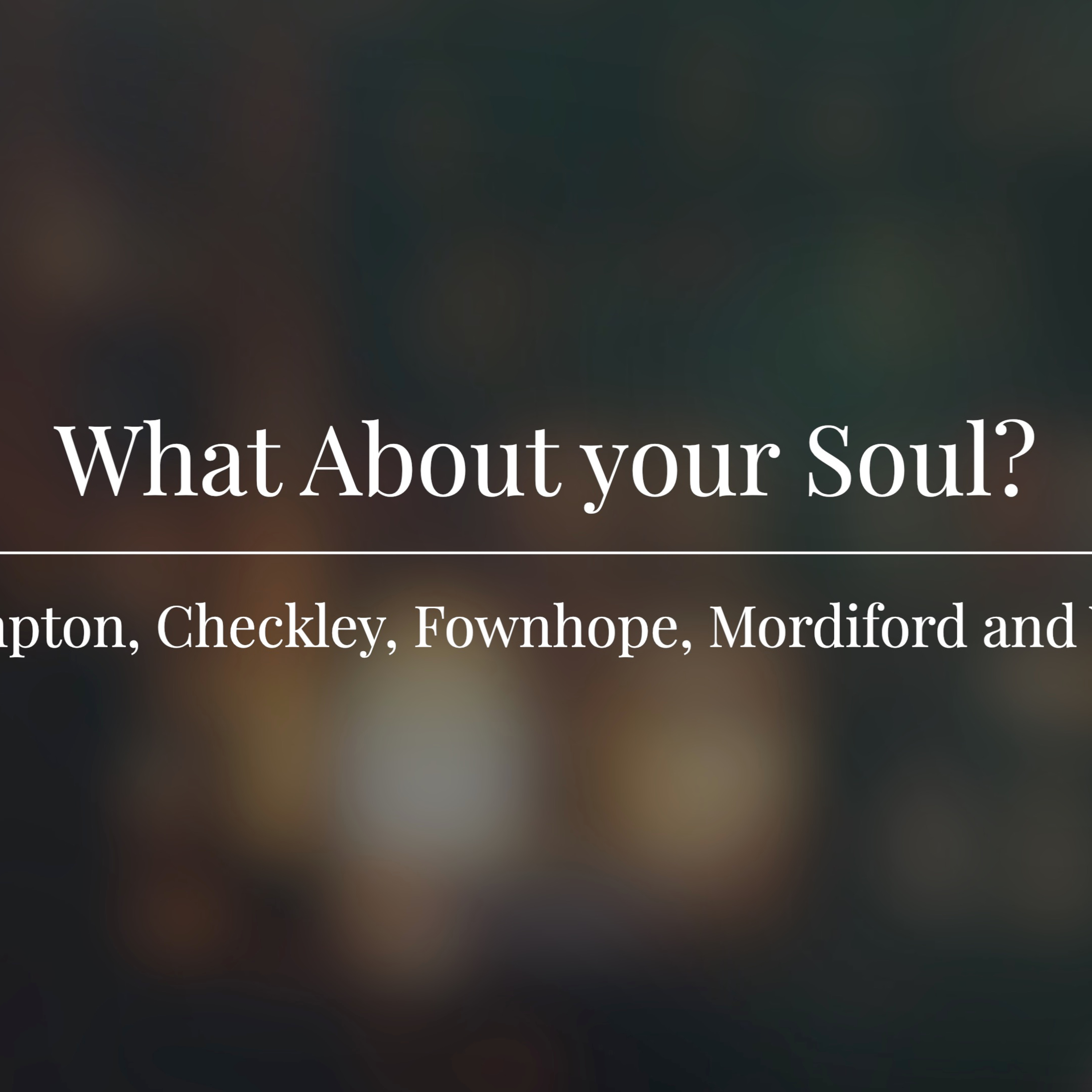 What About your Soul? episode artwork