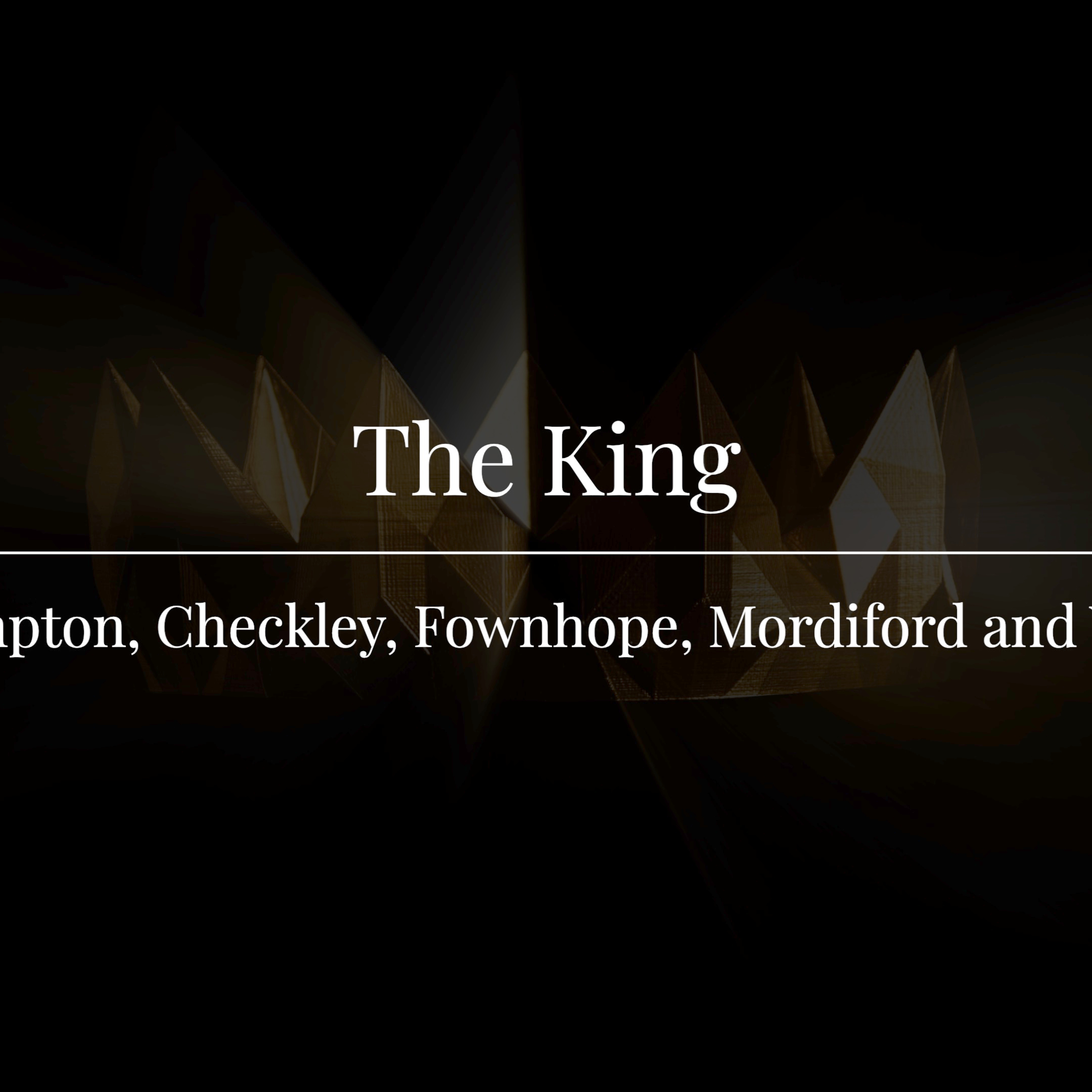 The King | Palm Sunday episode artwork