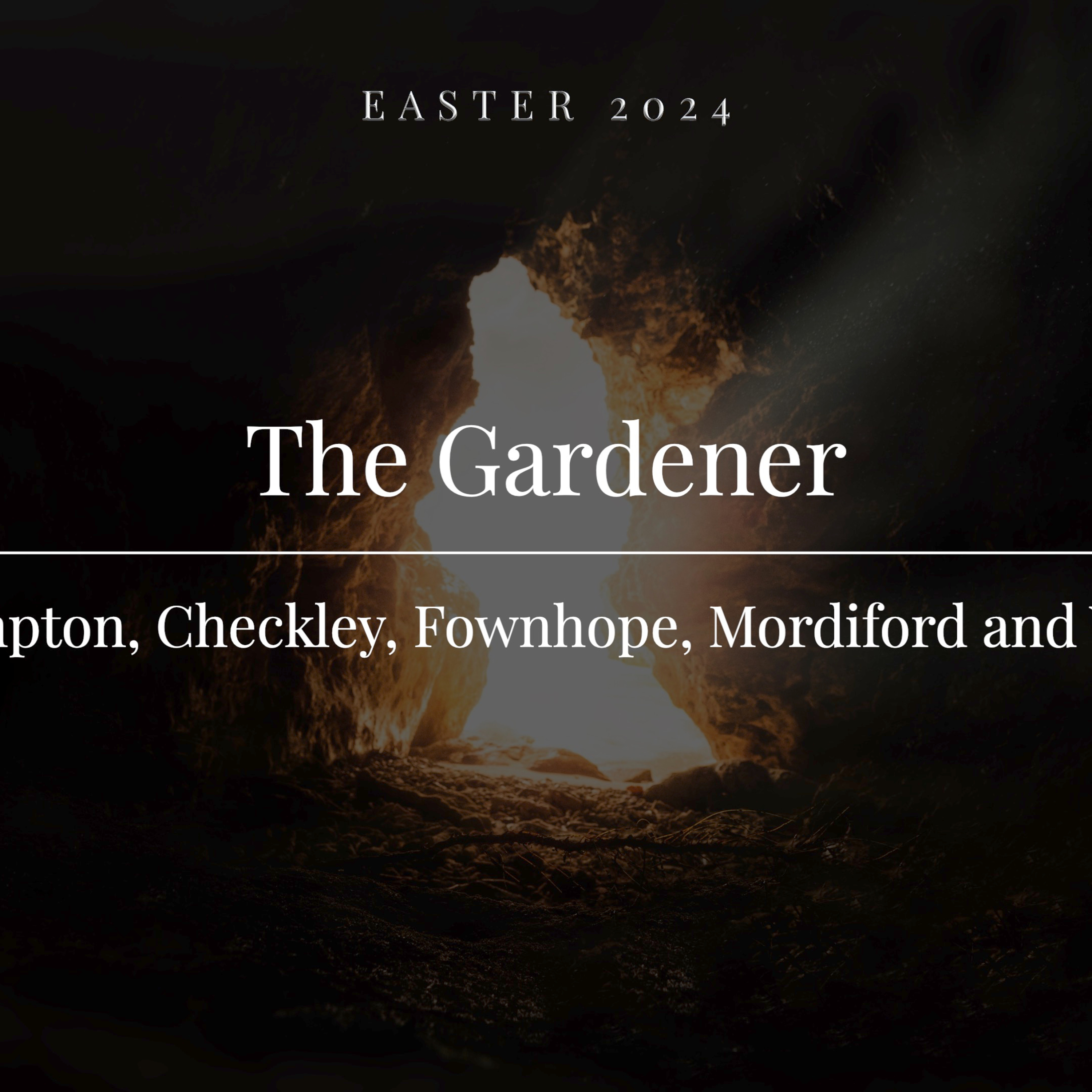 The Gardener | Easter 2024 episode artwork