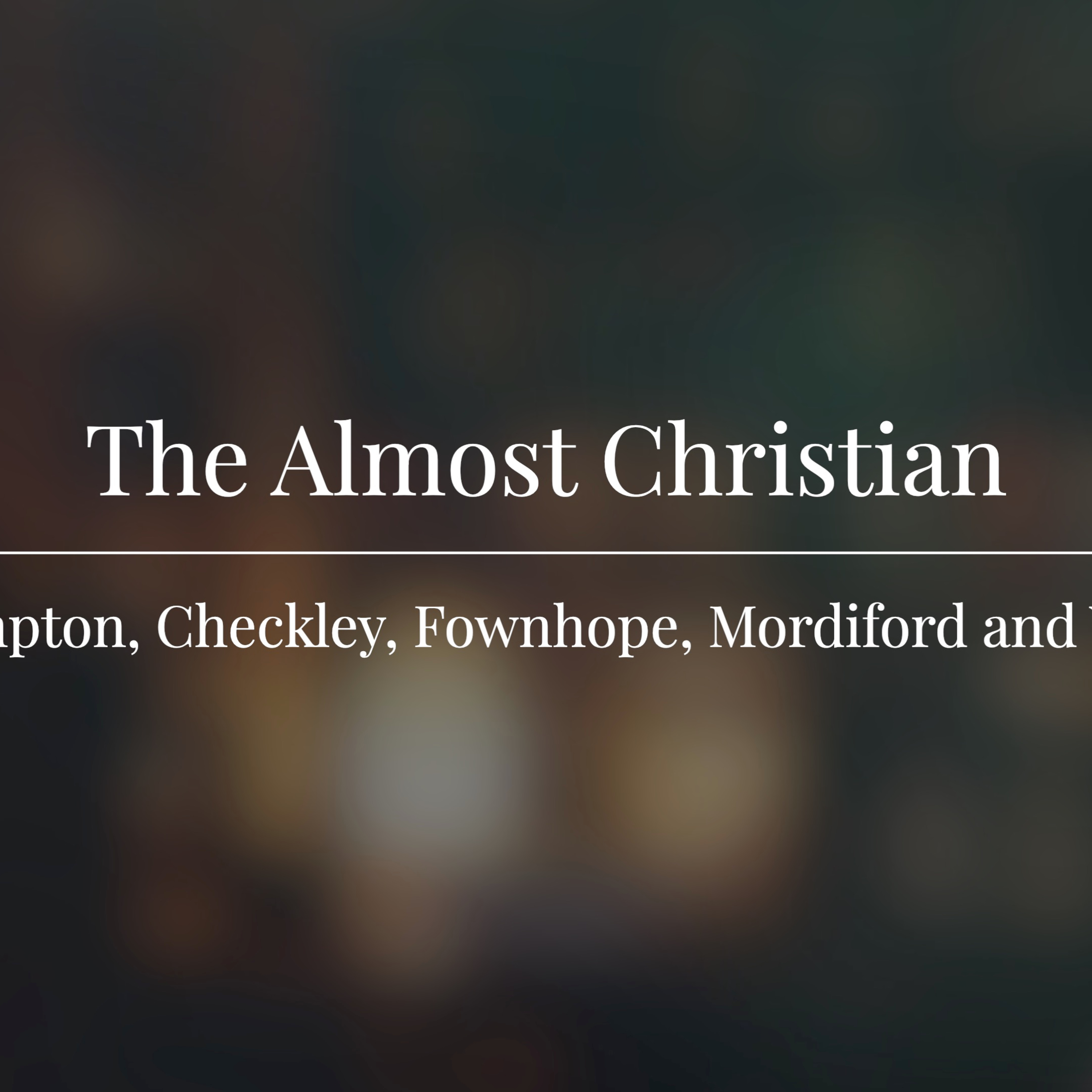 The Almost Christian episode artwork