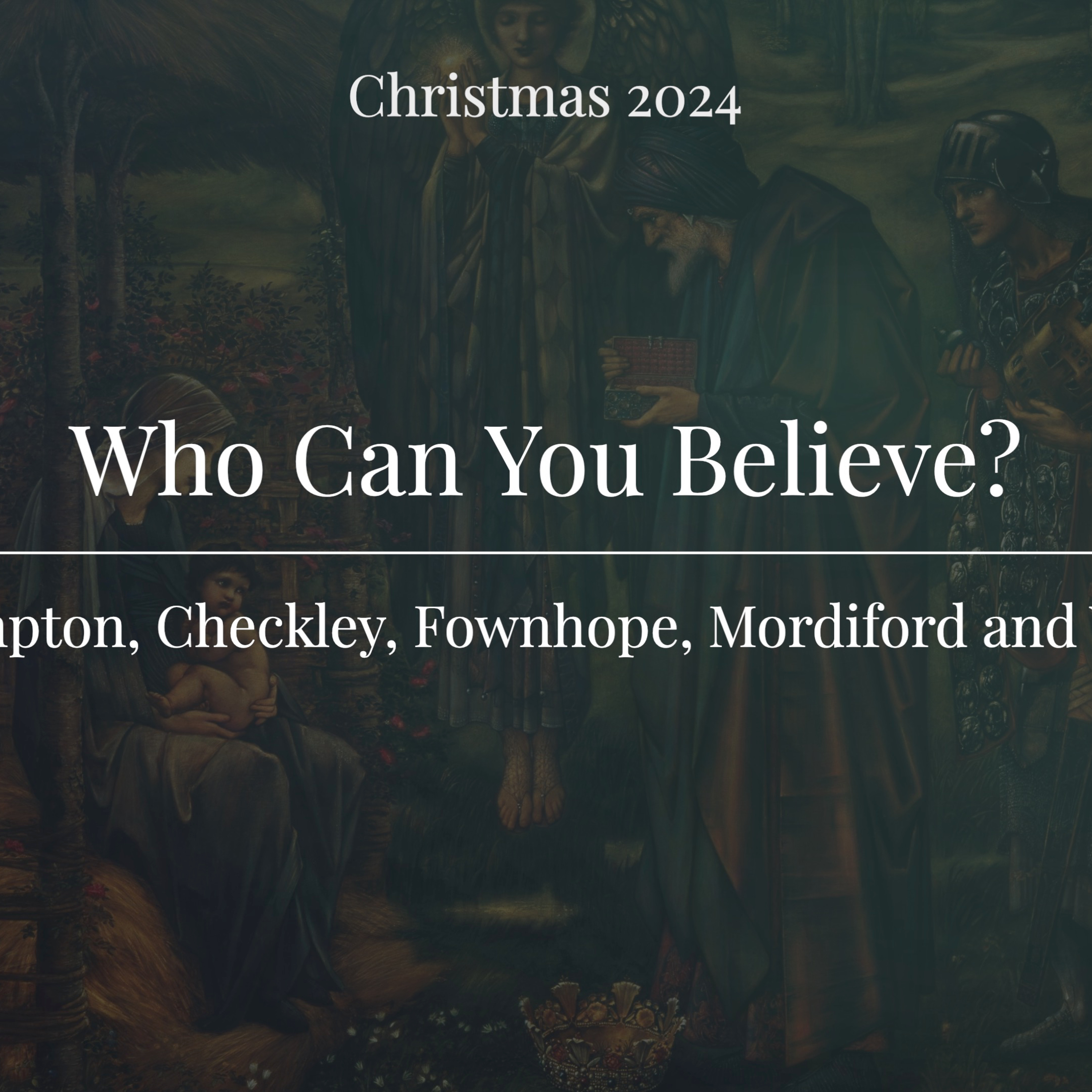 Who Can You Believe? | Christmas 2024 episode artwork