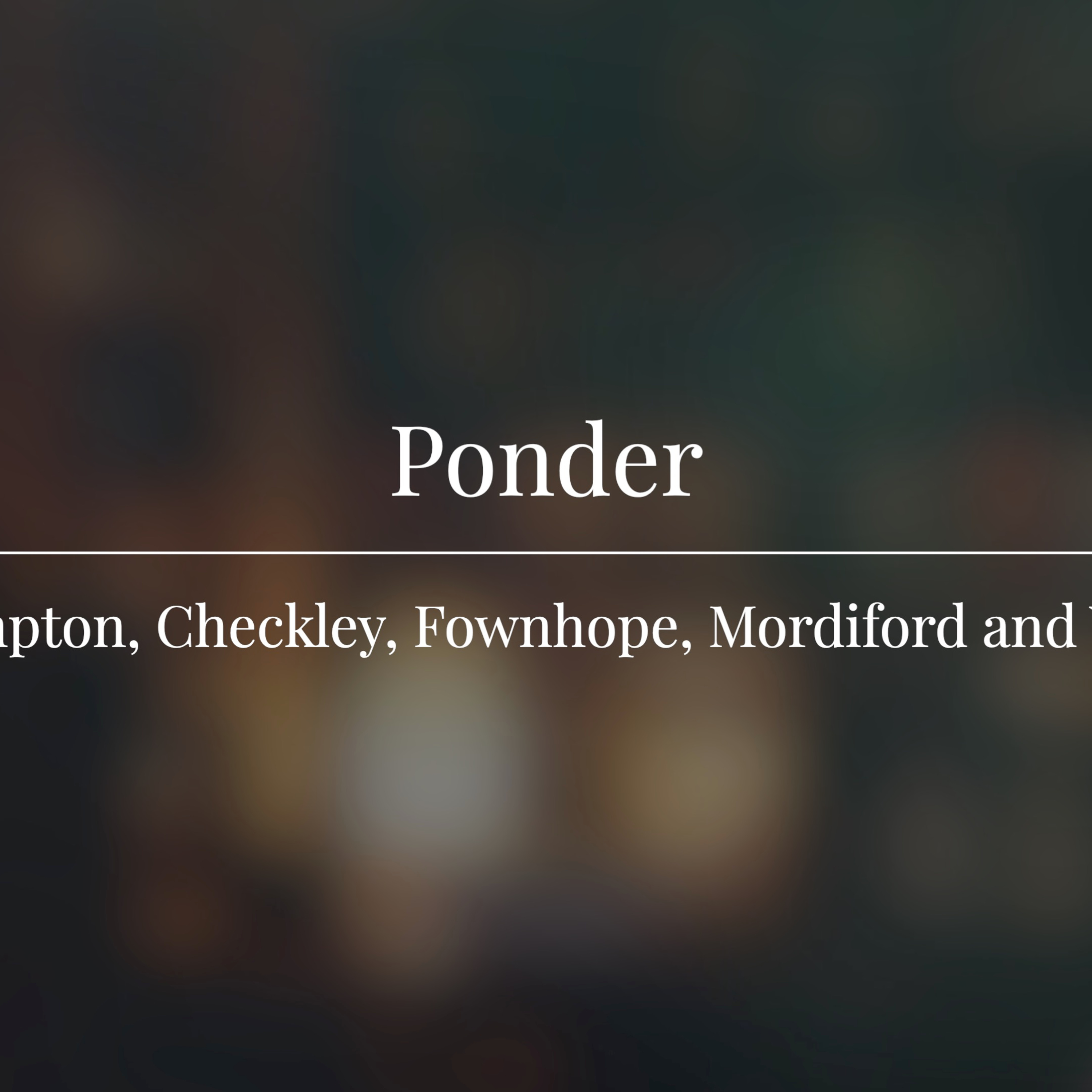 Ponder episode artwork