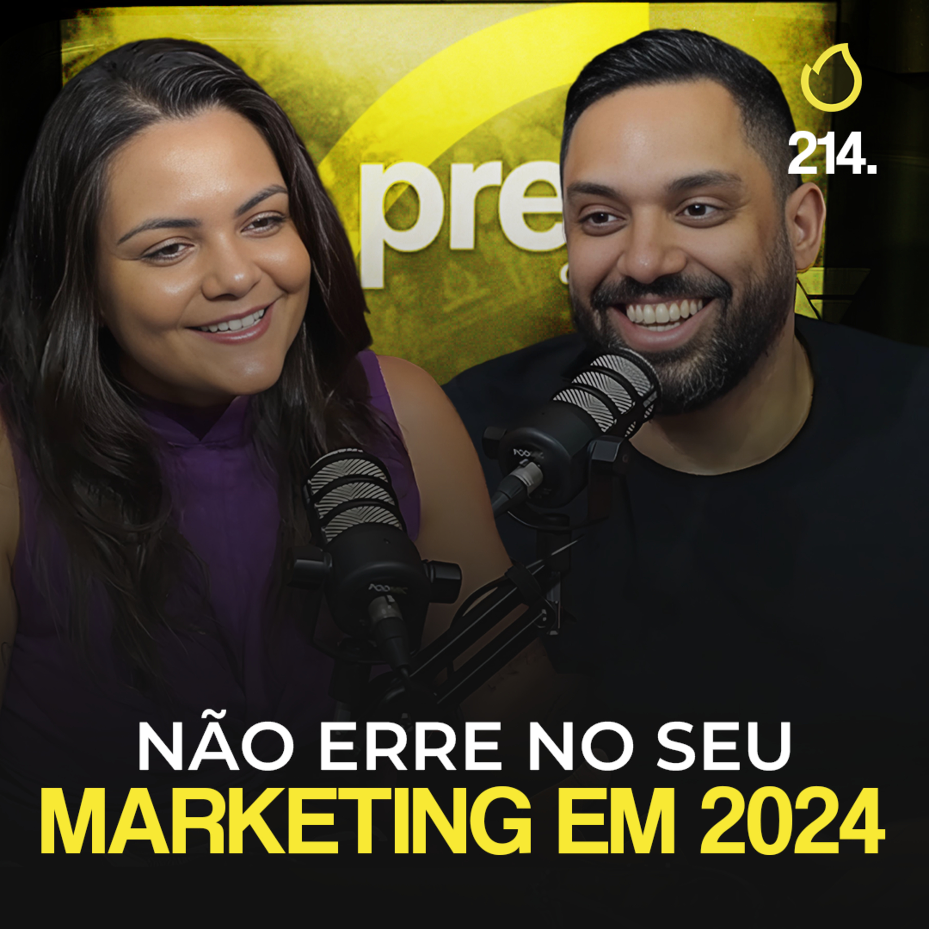 214. 5 DICAS PARA NÃO ERRAR NO MARKETING EM 2024 [MARCEL ROXO] episode artwork